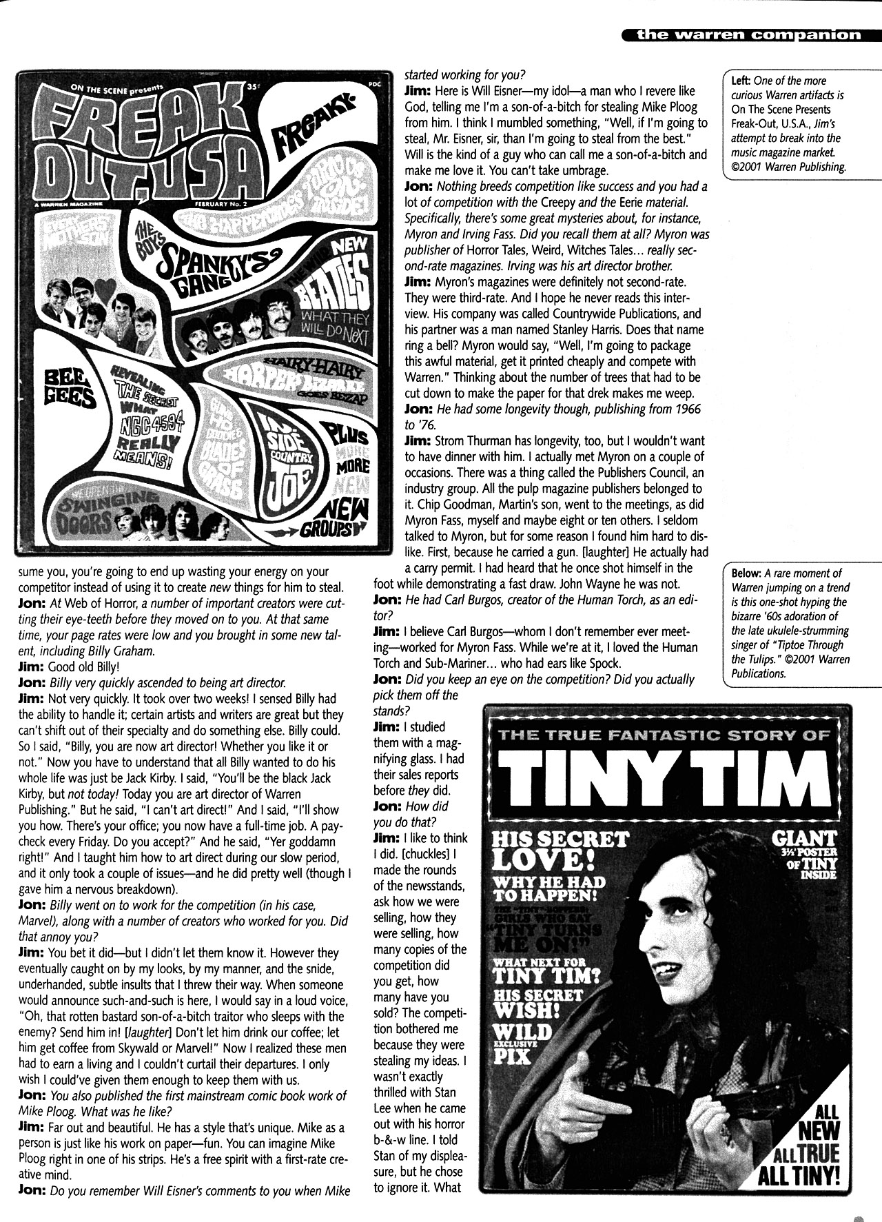 Read online Warren Companion comic -  Issue # TPB (Part 1) - 93