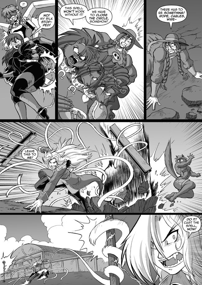 Read online Spinnerette comic -  Issue #6 - 36
