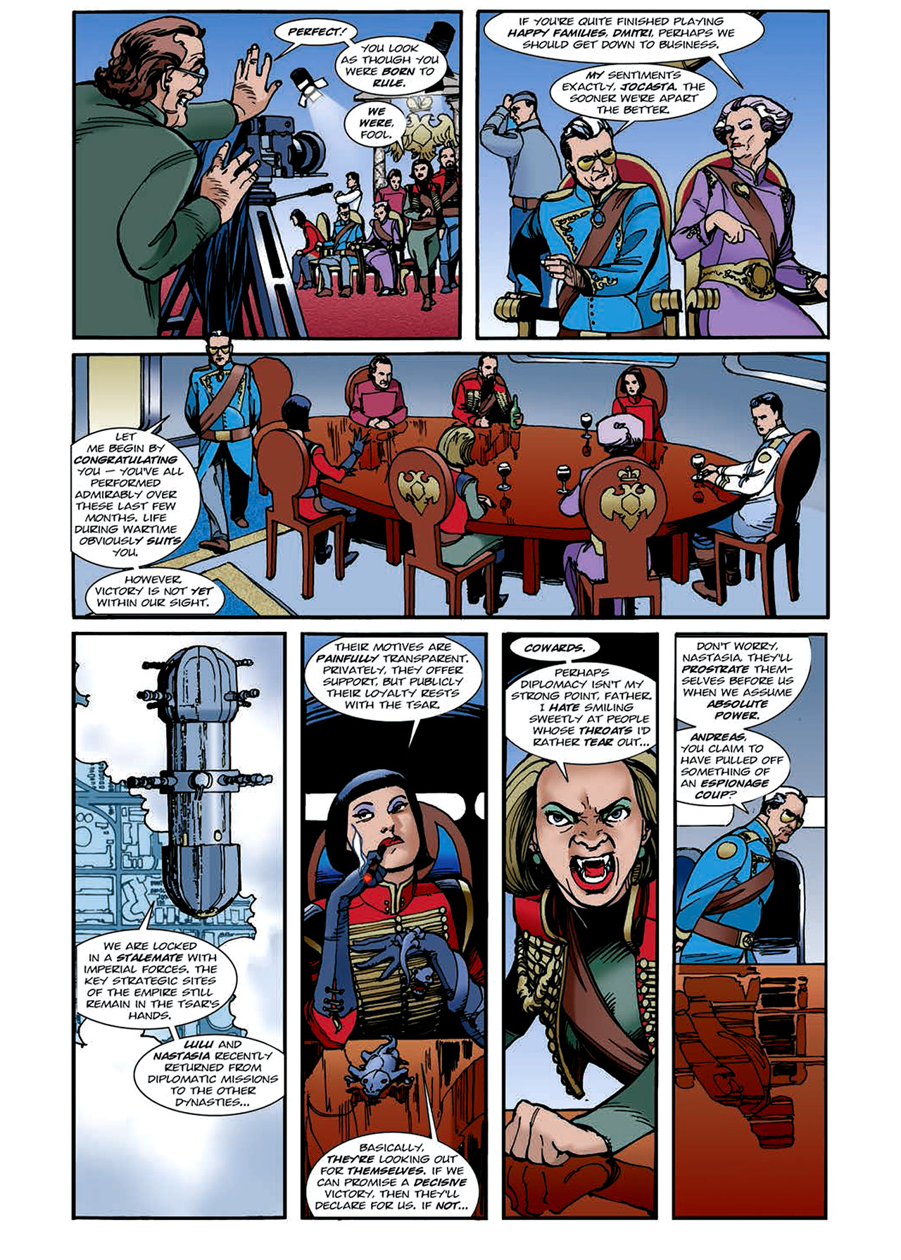 Read online Nikolai Dante comic -  Issue # TPB 4 - 109