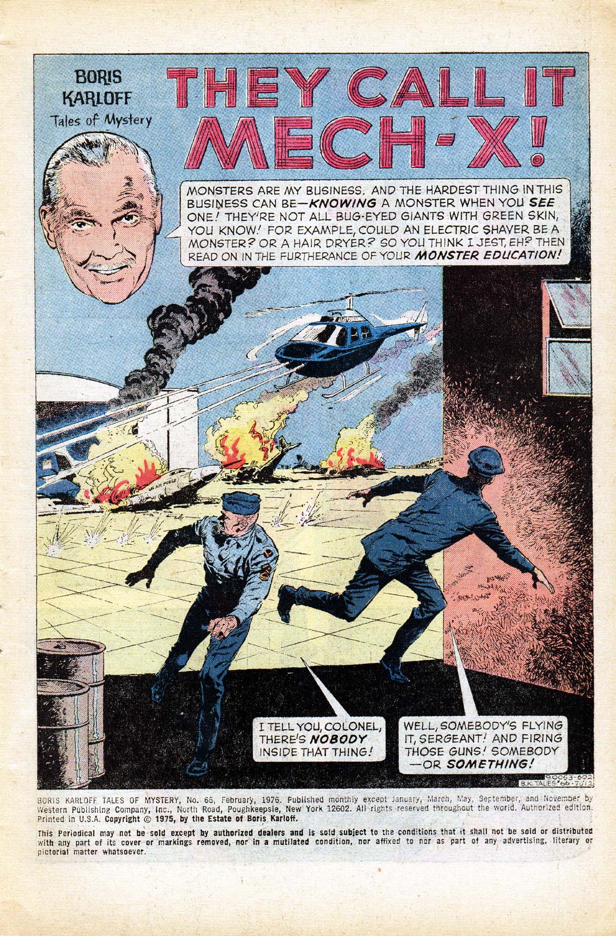 Read online Boris Karloff Tales of Mystery comic -  Issue #66 - 2