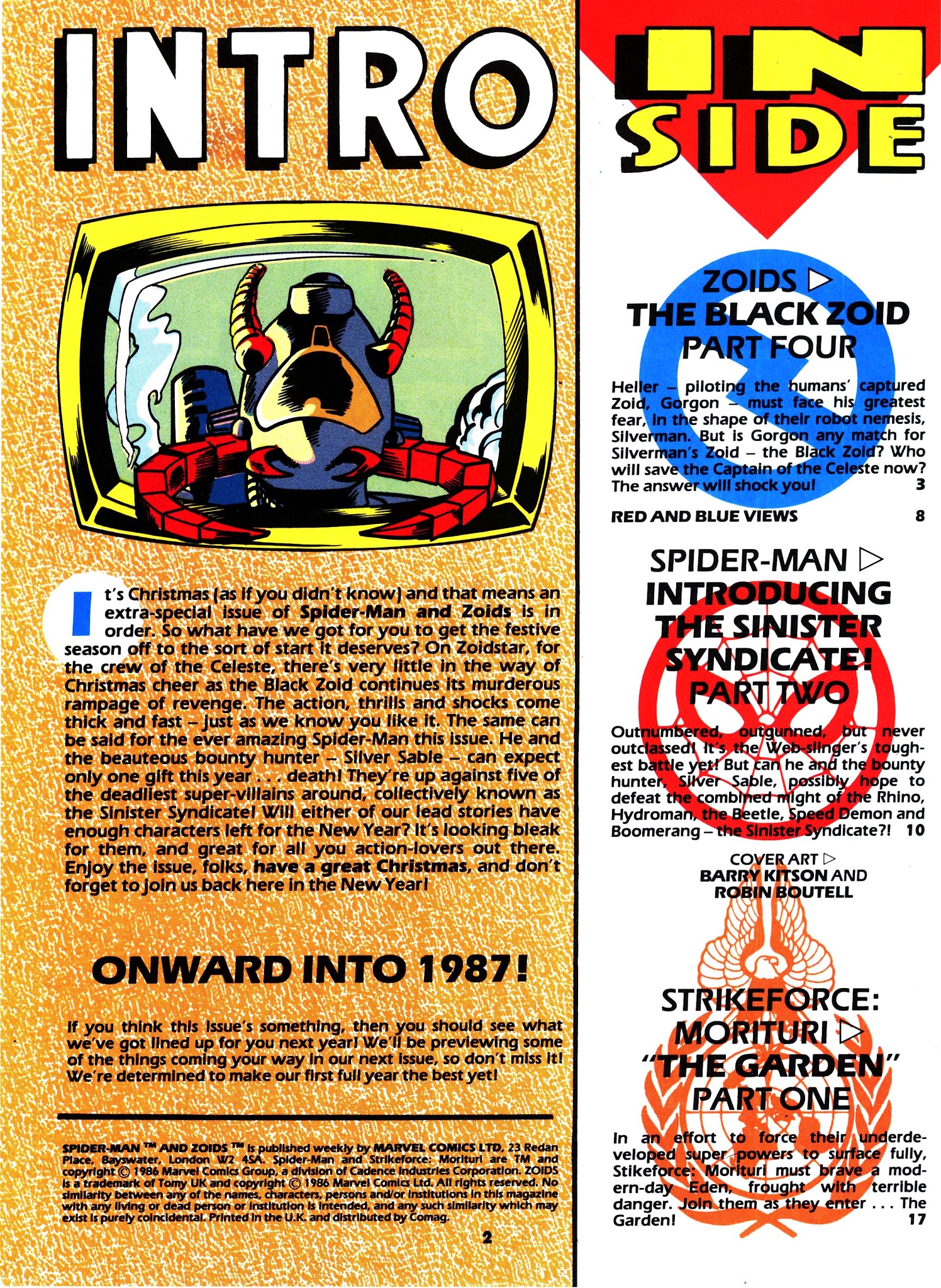 Read online Spider-Man and Zoids comic -  Issue #43 - 2