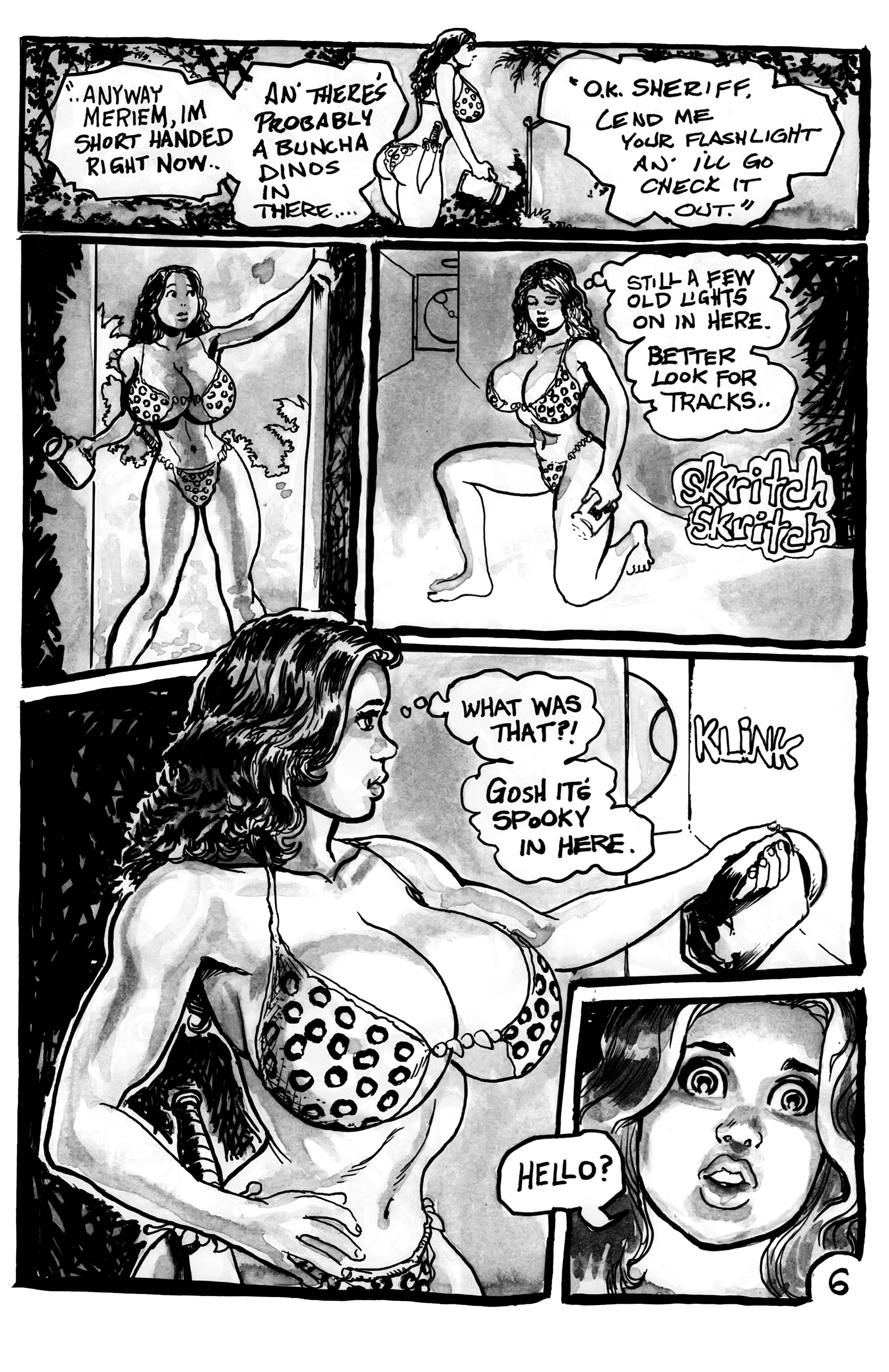 Read online Cavewoman: Labyrinth comic -  Issue # Full - 8