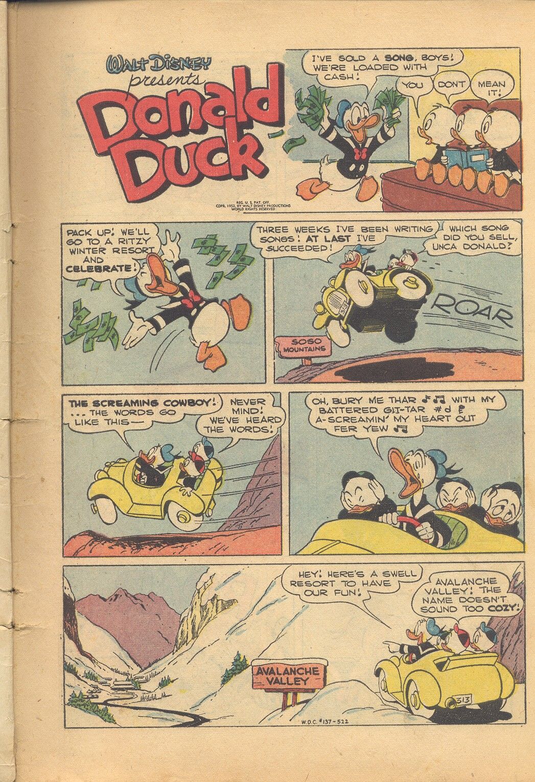 Read online Walt Disney's Comics and Stories comic -  Issue #137 - 3