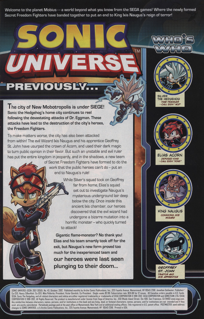 Read online Sonic Universe comic -  Issue #43 - 3