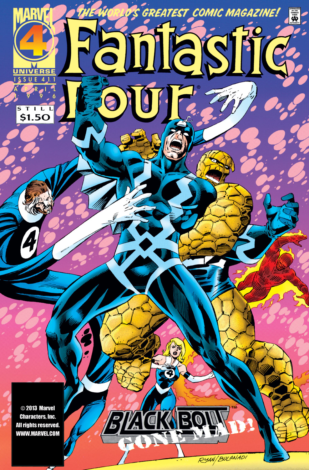 Read online Fantastic Four (1961) comic -  Issue #411 - 1