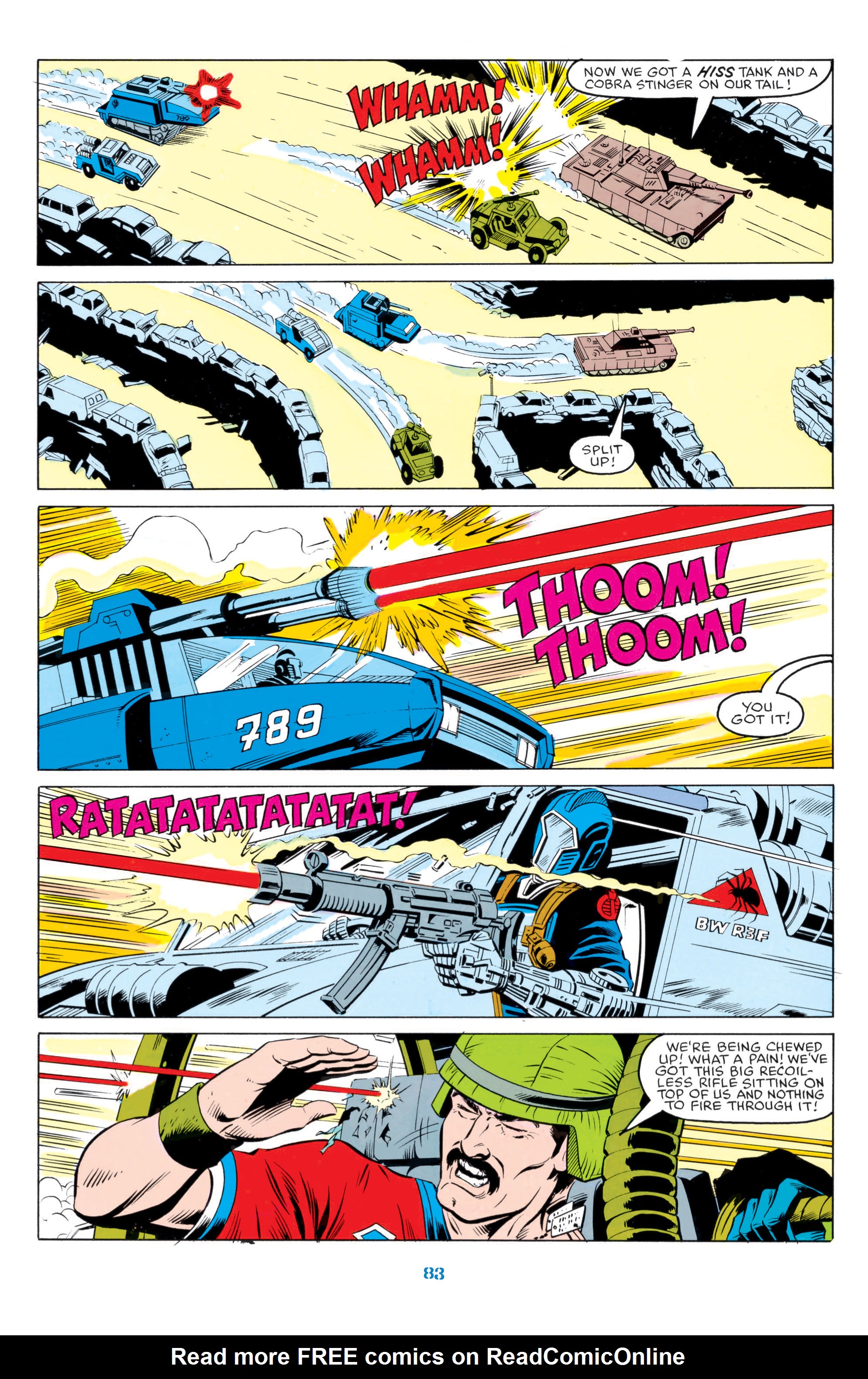Read online Classic G.I. Joe comic -  Issue # TPB 5 (Part 1) - 84