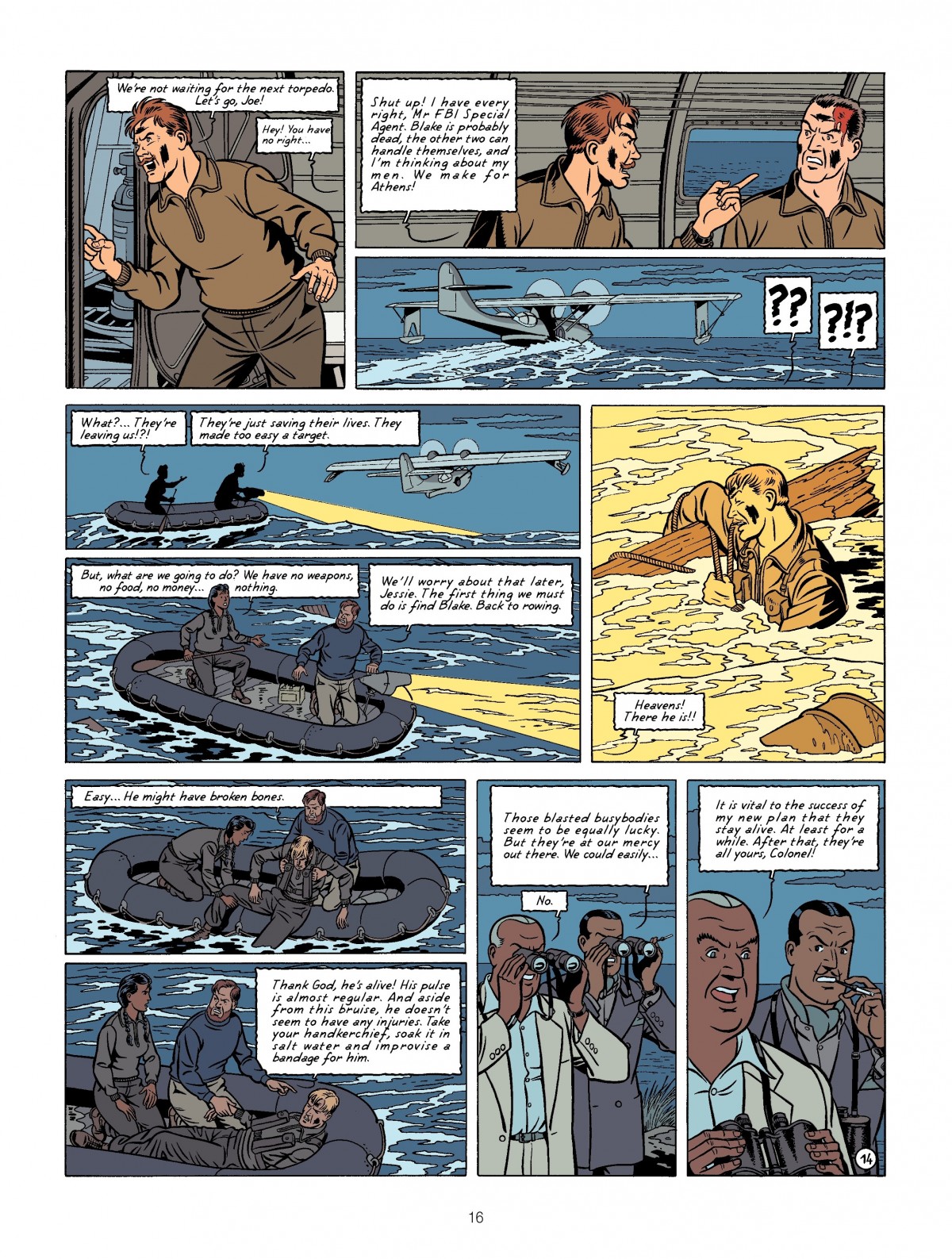 Read online Blake & Mortimer comic -  Issue #14 - 16