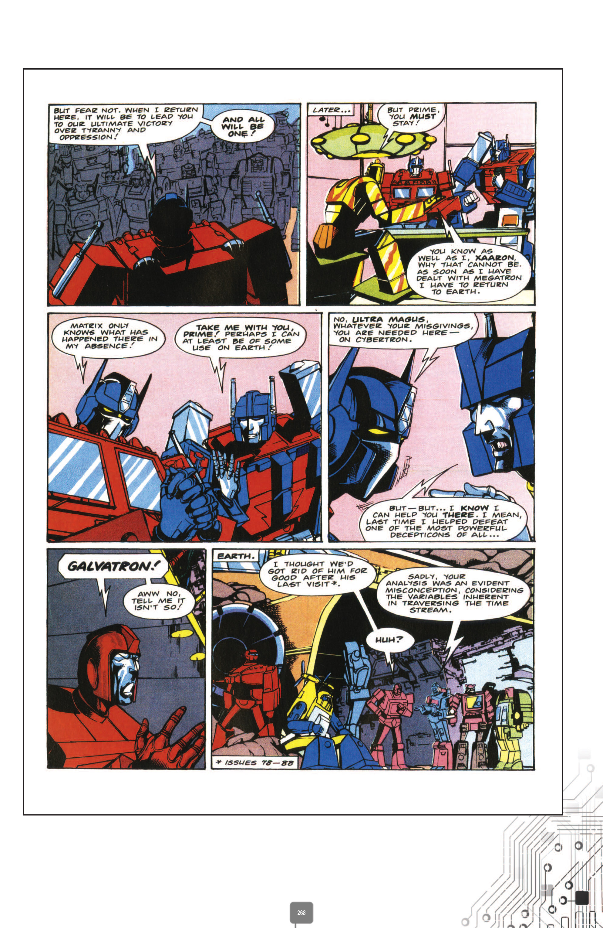Read online The Transformers Classics UK comic -  Issue # TPB 3 - 268