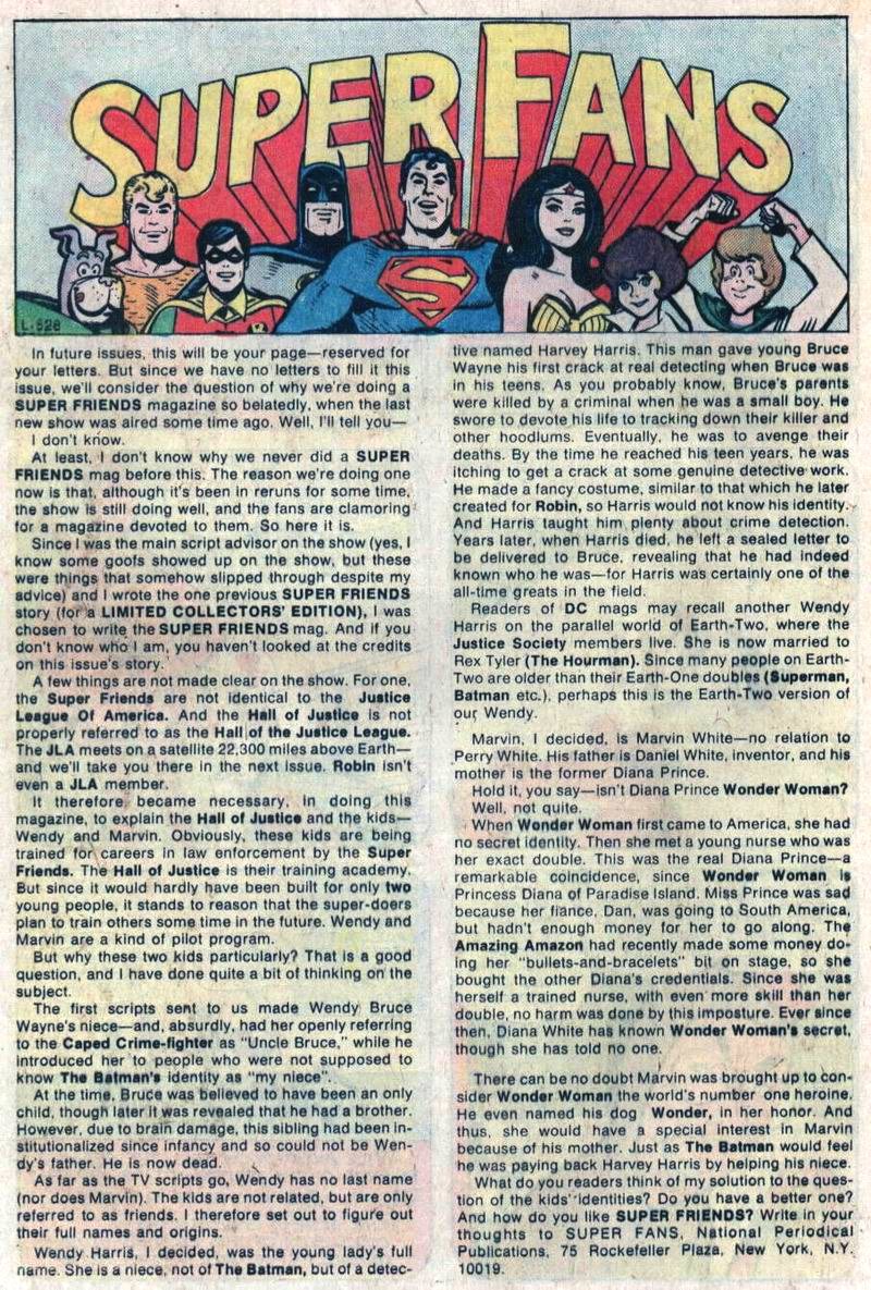 Read online The Super Friends comic -  Issue #1 - 19