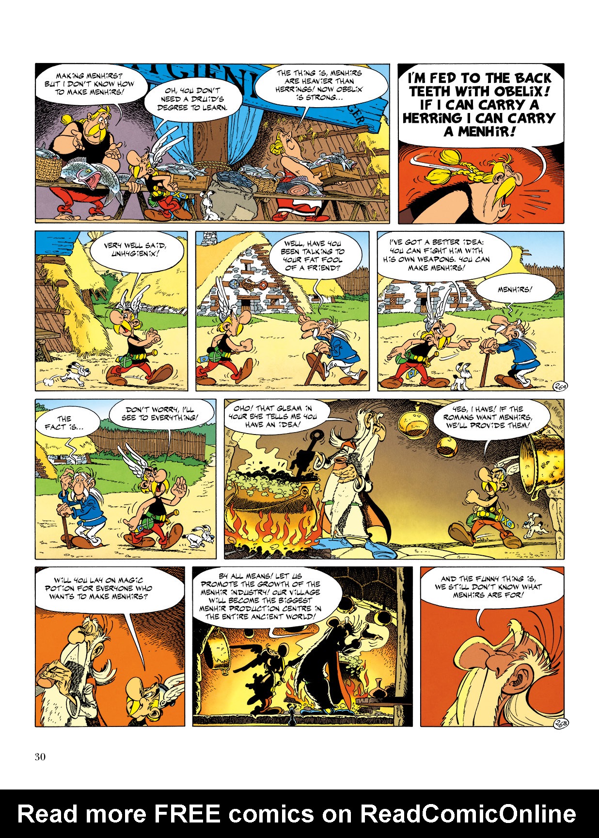 Read online Asterix comic -  Issue #23 - 31