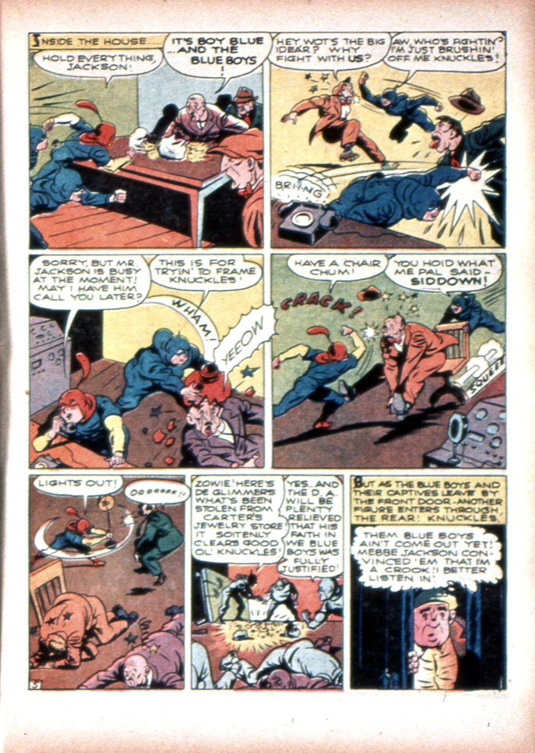 Read online Sensation (Mystery) Comics comic -  Issue #19 - 21