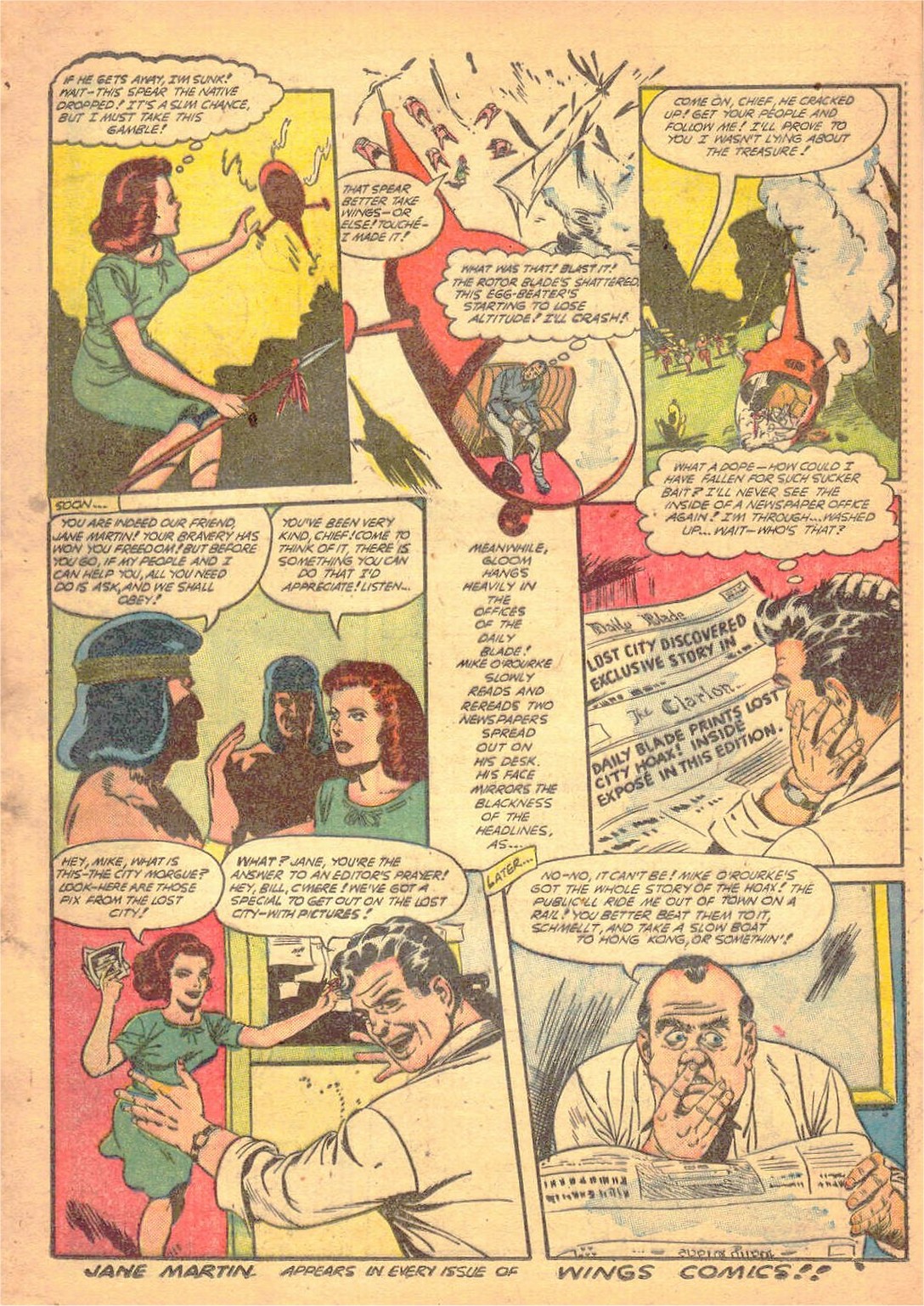 Read online Wings Comics comic -  Issue #105 - 18