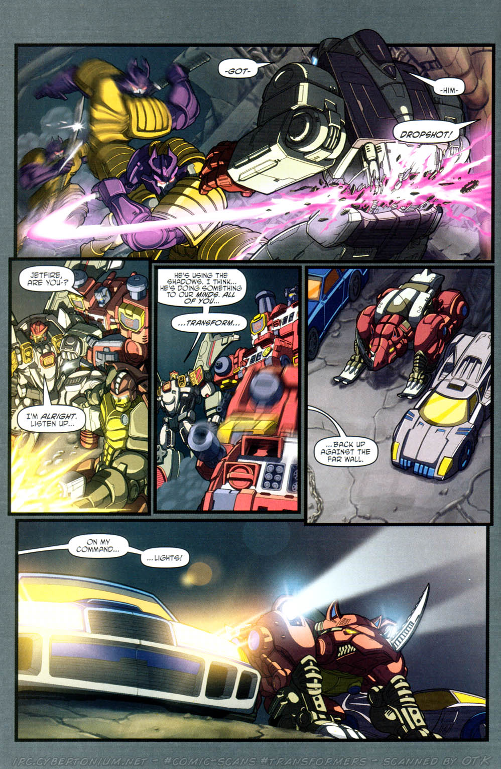 Read online Transformers Armada comic -  Issue #16 - 18