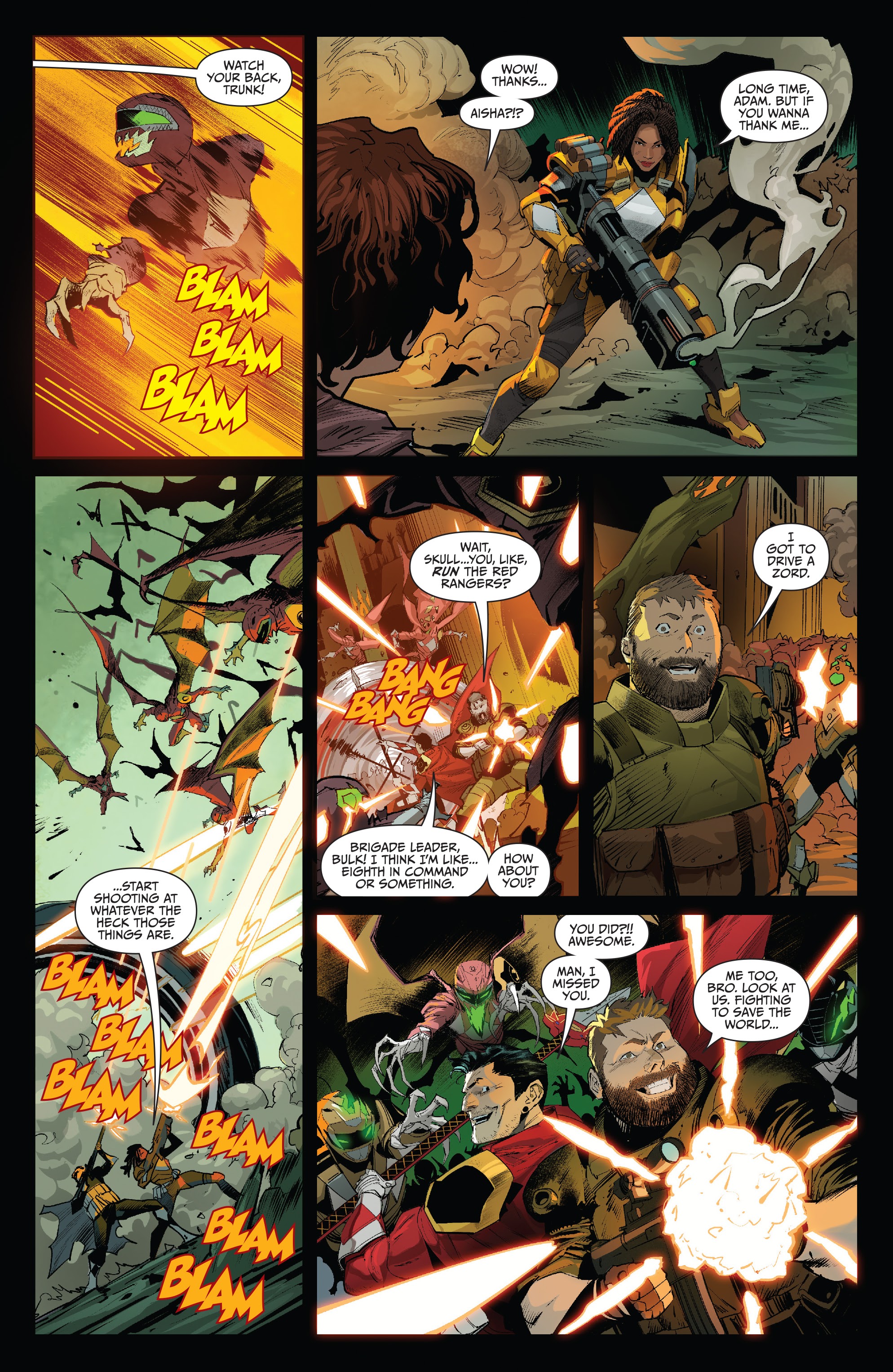Read online Power Rangers: Ranger Slayer comic -  Issue #1 - 31