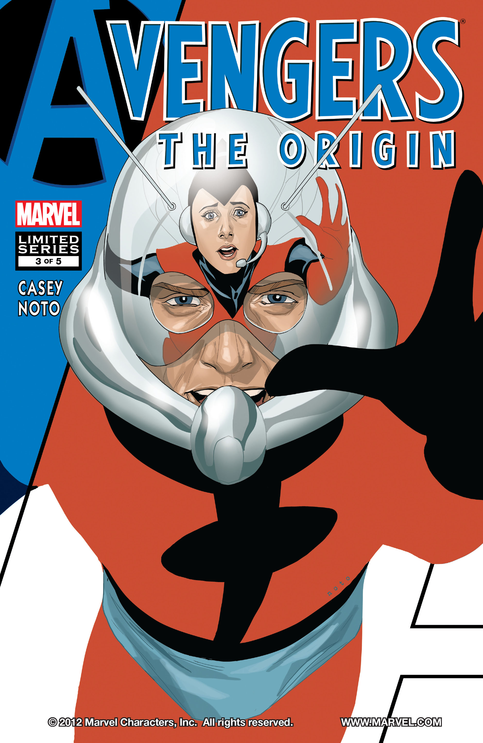 Read online Avengers: The Origin comic -  Issue #3 - 1