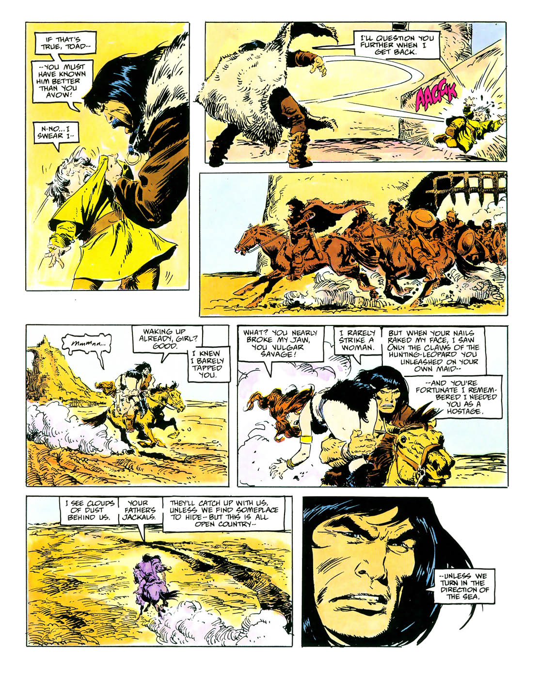 Read online Marvel Graphic Novel comic -  Issue #69 - Conan - The Rogue - 37