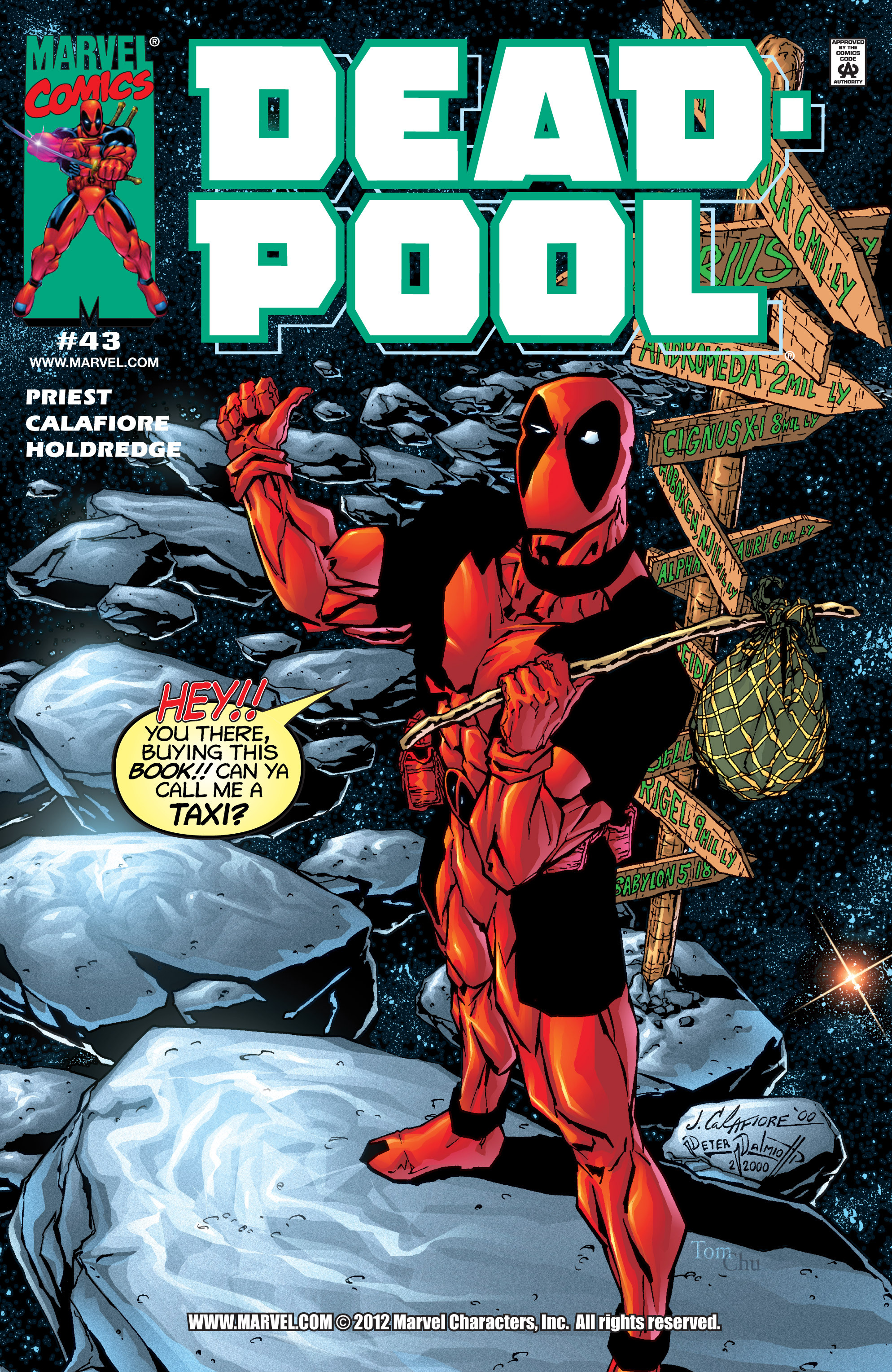 Read online Deadpool (1997) comic -  Issue #43 - 1