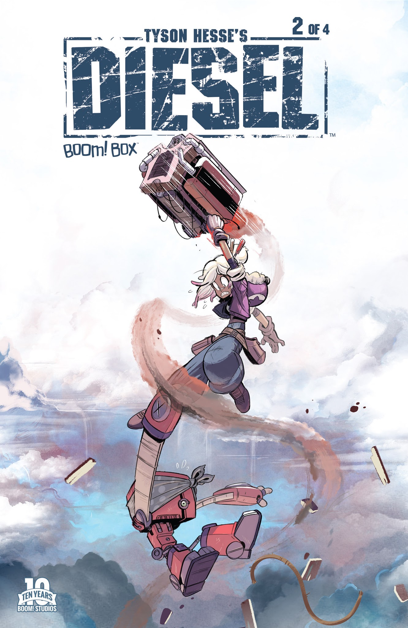 Read online Tyson Hesse's Diesel comic -  Issue #2 - 1