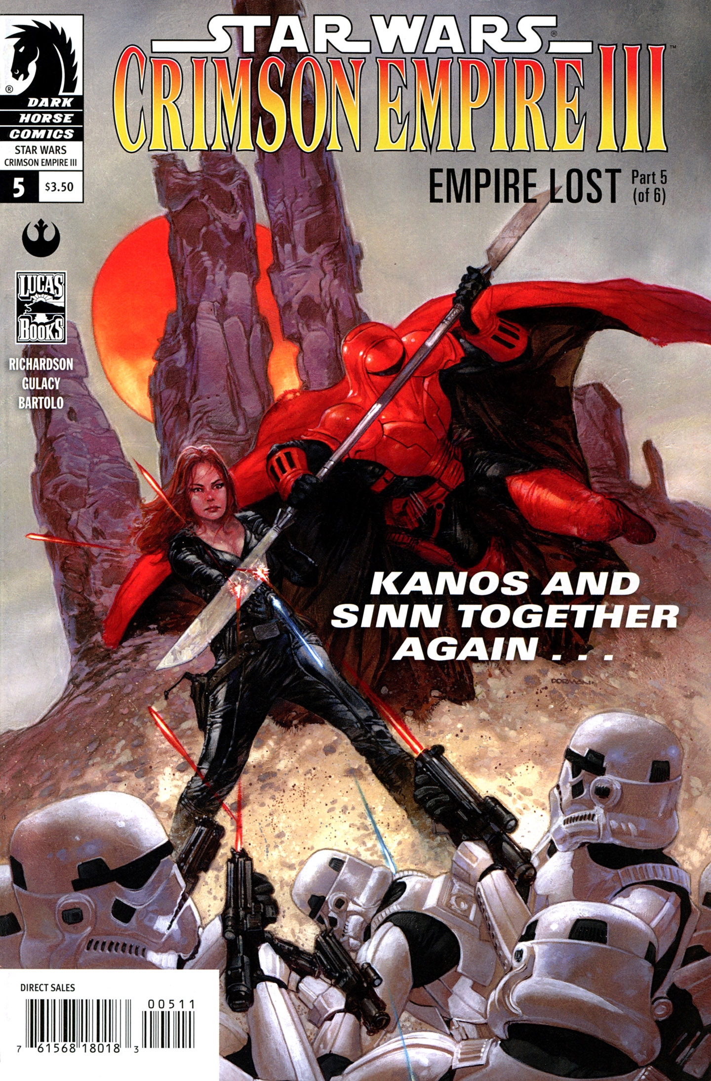 Read online Star Wars: Crimson Empire III - Empire Lost comic -  Issue #5 - 1