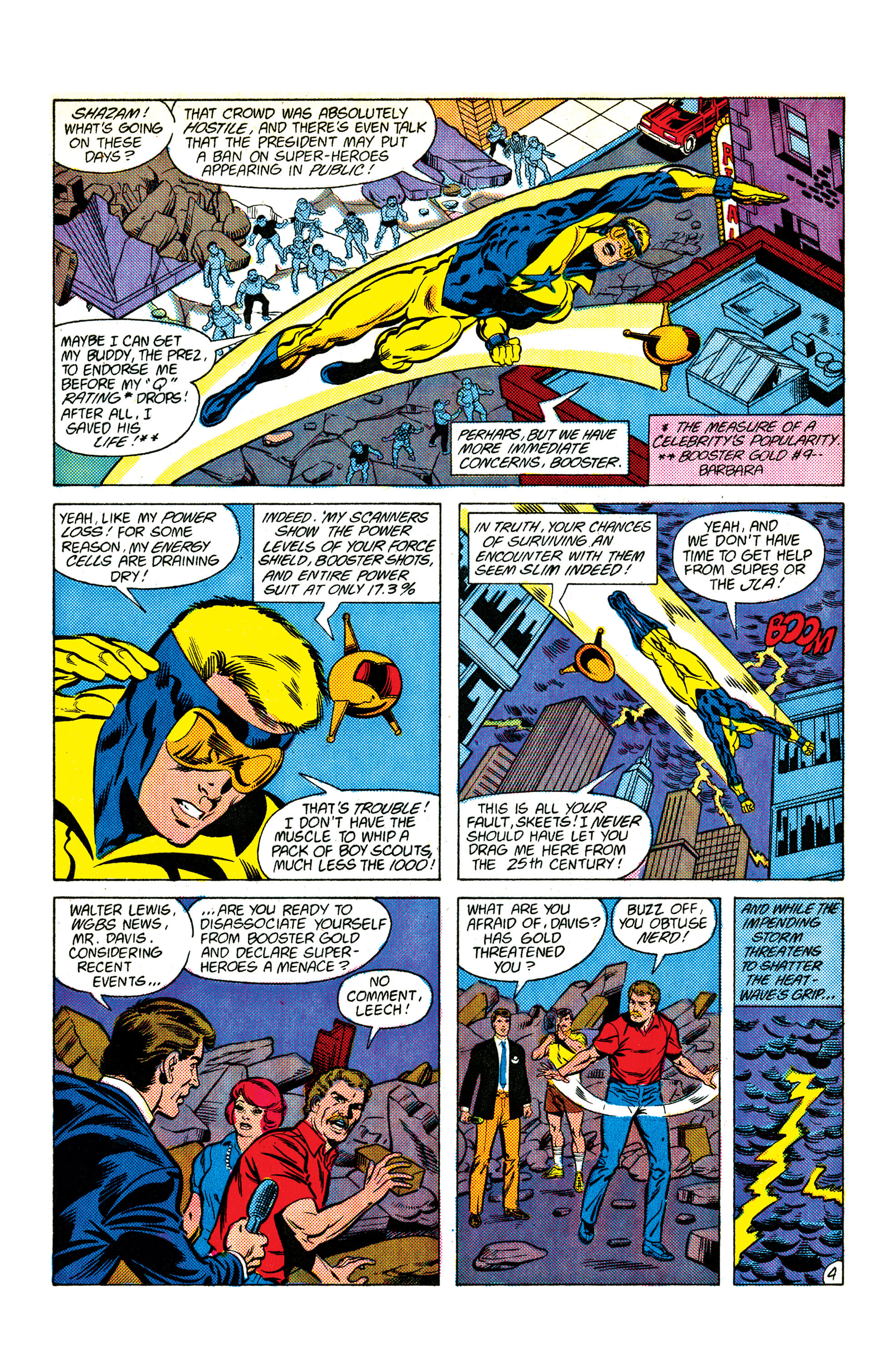 Read online Booster Gold (1986) comic -  Issue #12 - 4