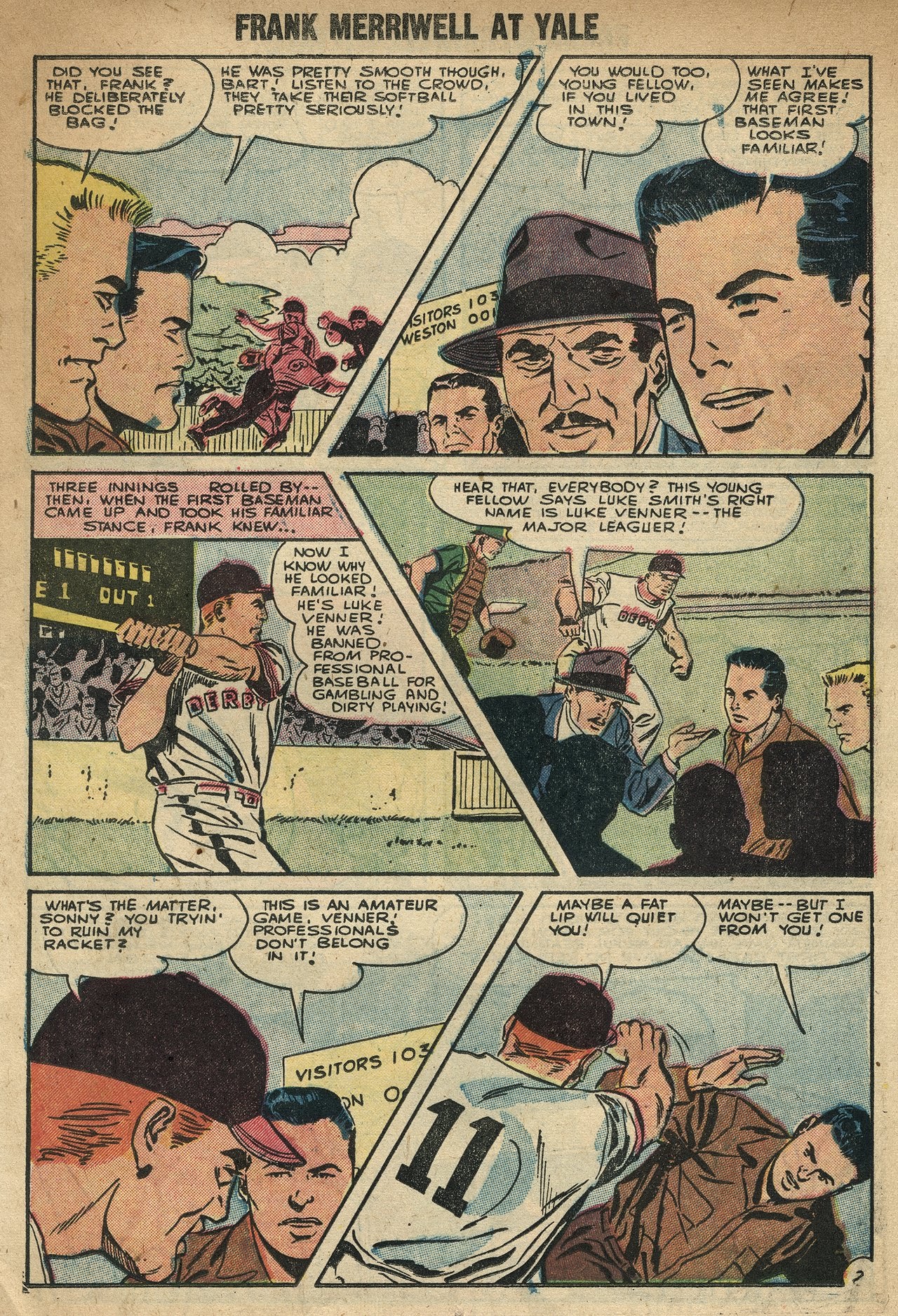 Read online Frank Merriwell At Yale comic -  Issue #3 - 11