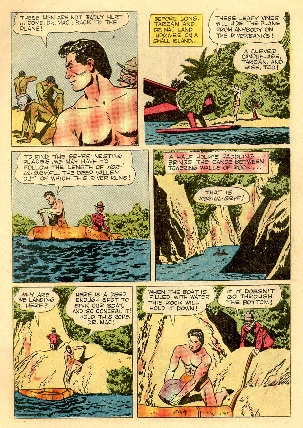 Read online Tarzan (1948) comic -  Issue #62 - 8