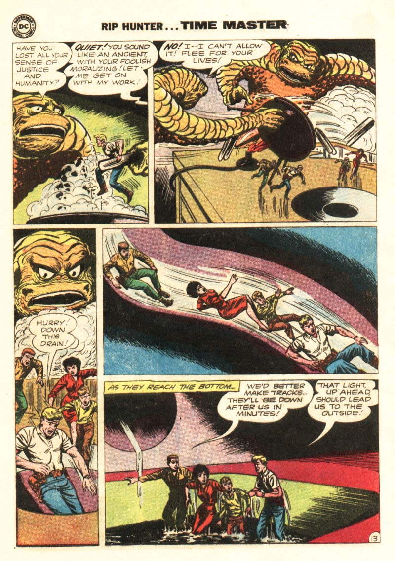 Read online Rip Hunter...Time Master comic -  Issue #15 - 16