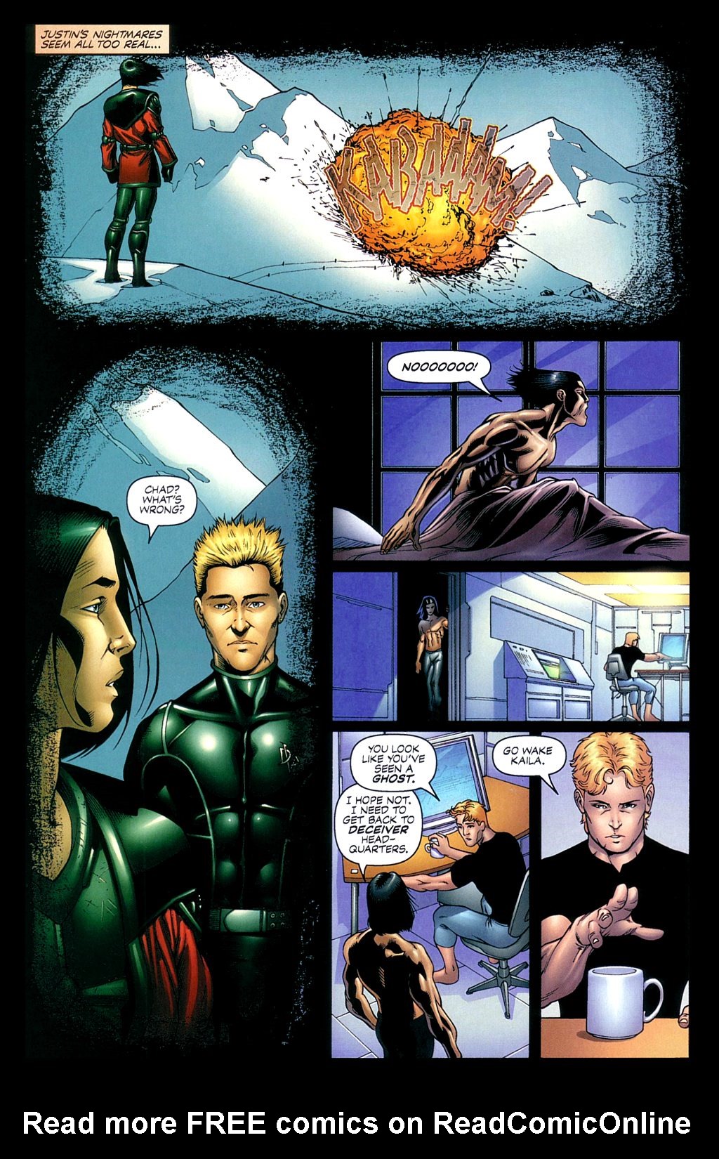 Read online Black Tide comic -  Issue #4 - 10