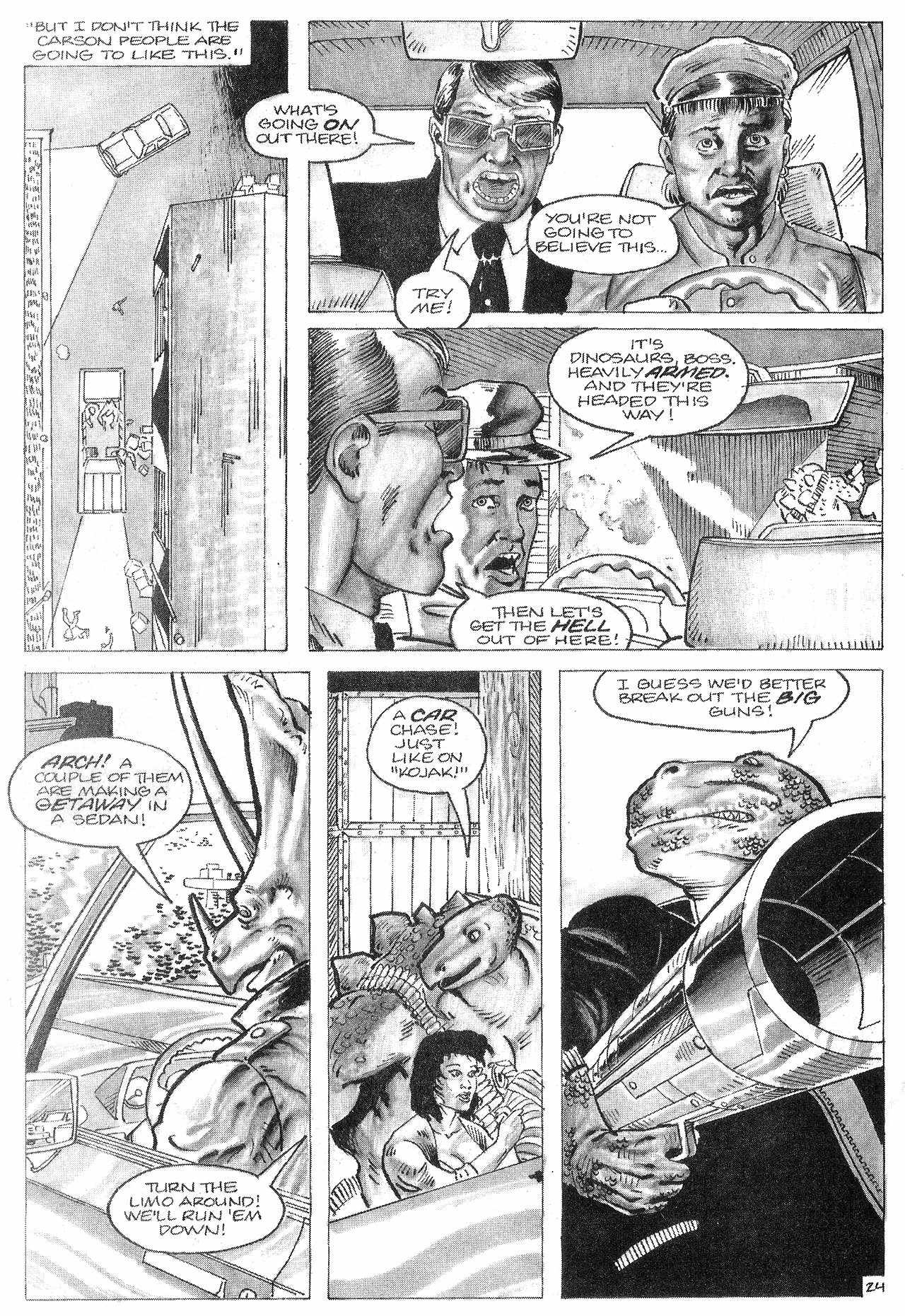 Read online Dinosaurs For Hire (1988) comic -  Issue #1 - 26