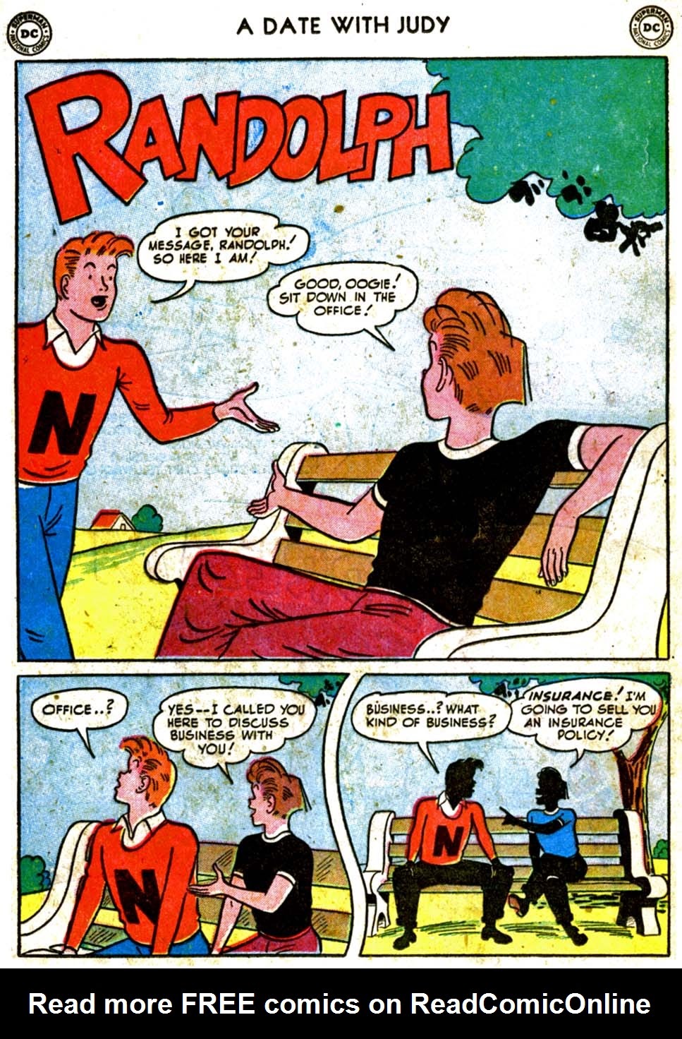 Read online A Date with Judy comic -  Issue #25 - 28