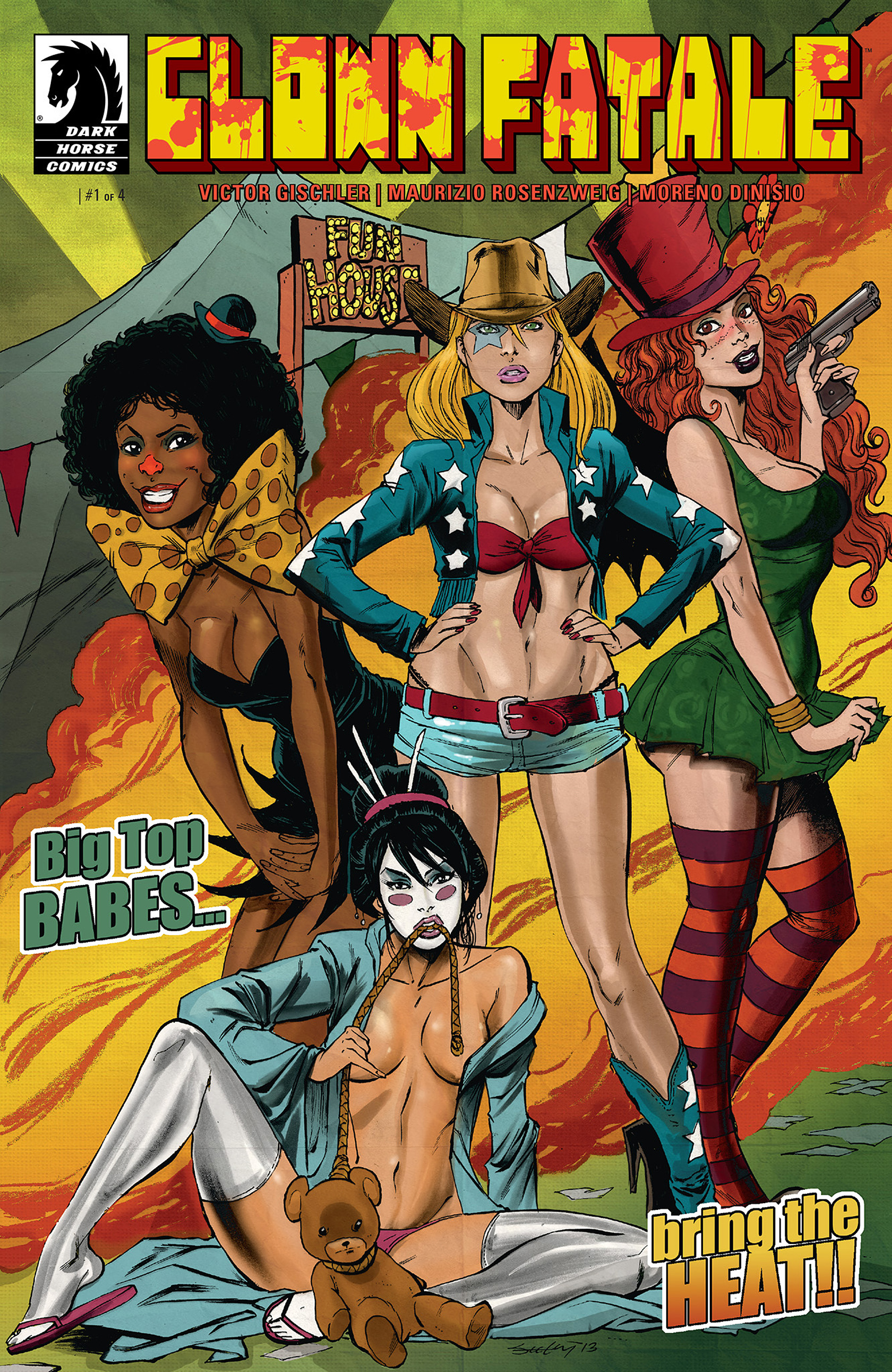 Read online Clown Fatale comic -  Issue #1 - 1