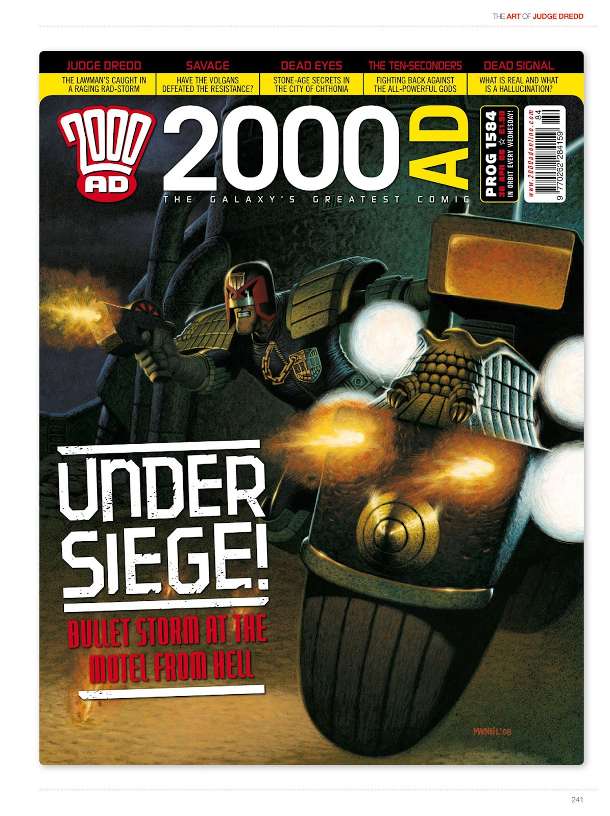 The Art of Judge Dredd: Featuring 35 Years of Zarjaz Covers issue TPB (Part 3) - Page 59