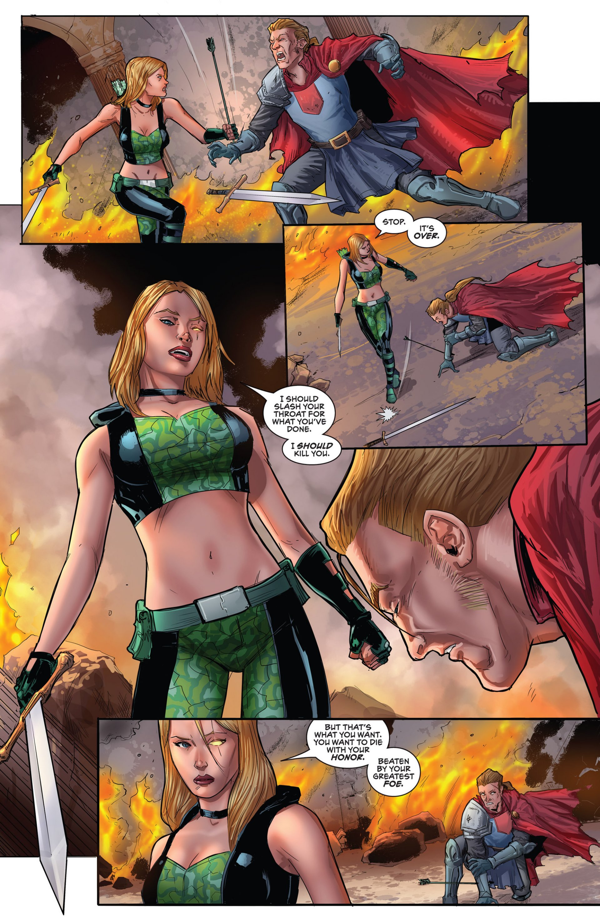 Read online Grimm Fairy Tales presents Robyn Hood: Legend comic -  Issue #5 - 11