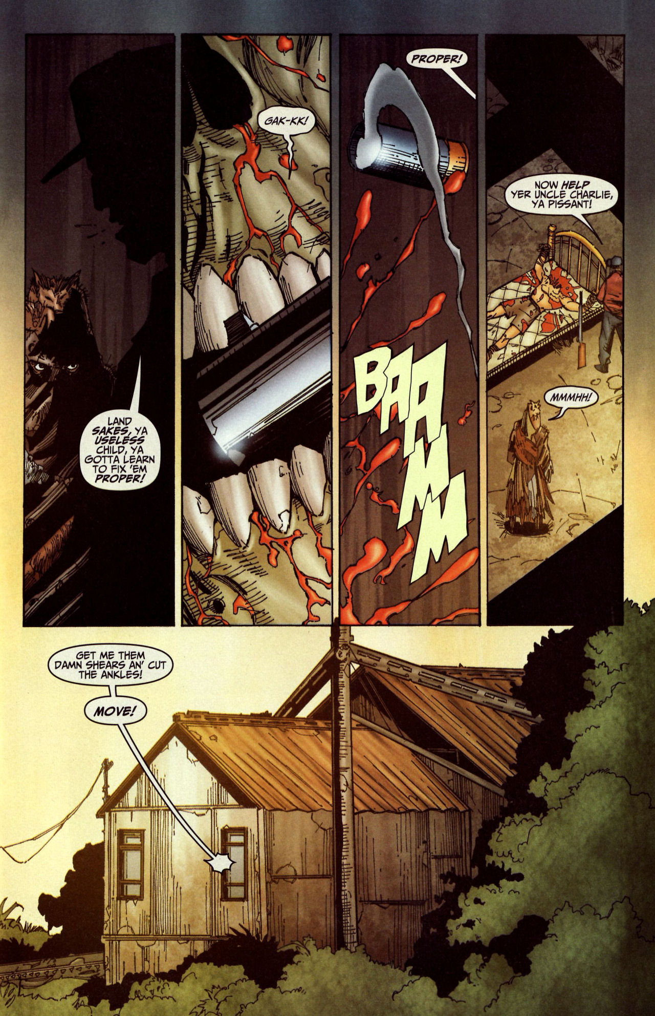 Read online The Texas Chainsaw Massacre: About a Boy comic -  Issue # Full - 19