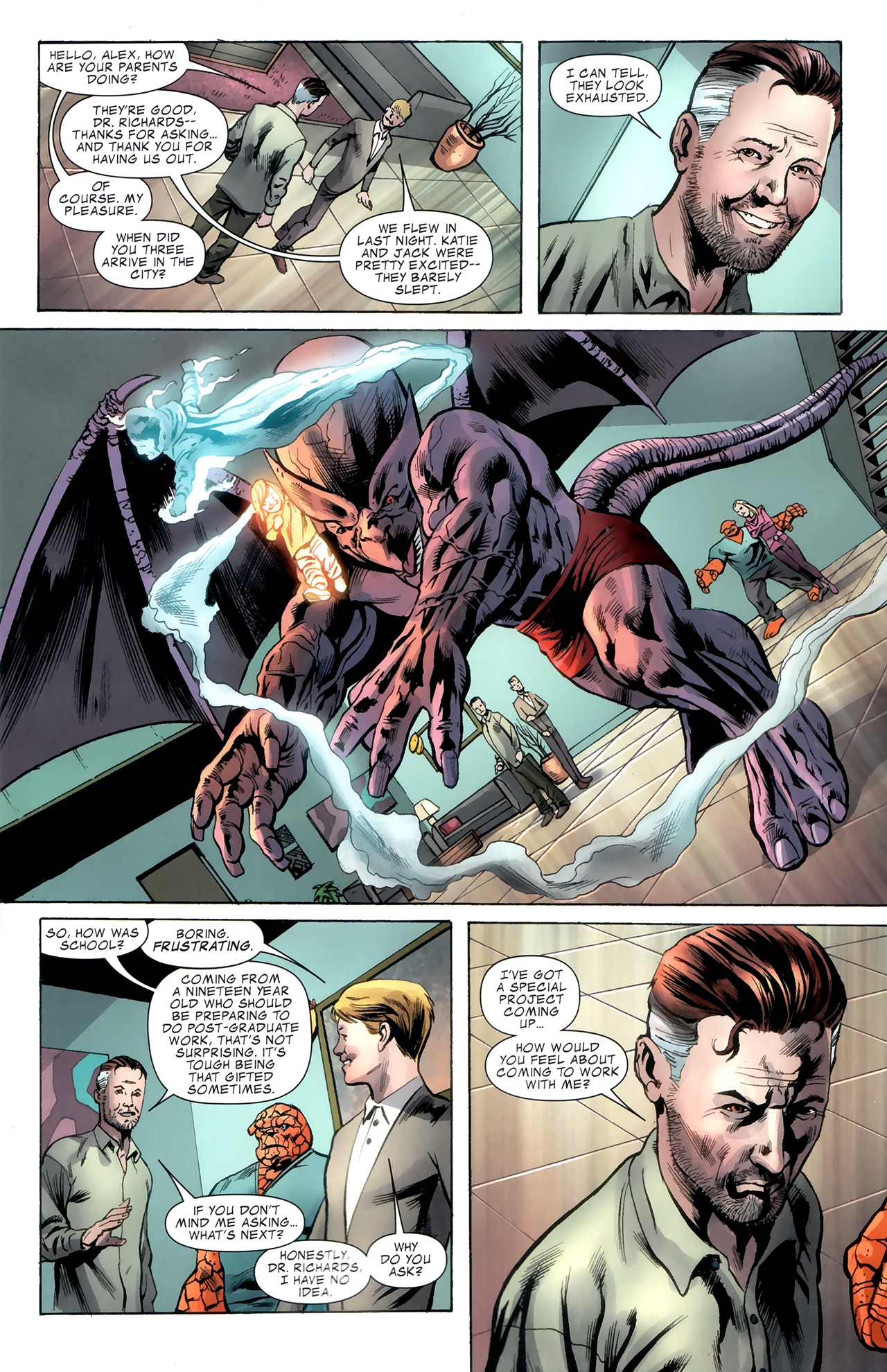 Read online Fantastic Four By Jonathan Hickman Omnibus comic -  Issue # TPB 1 (Part 1) - 107