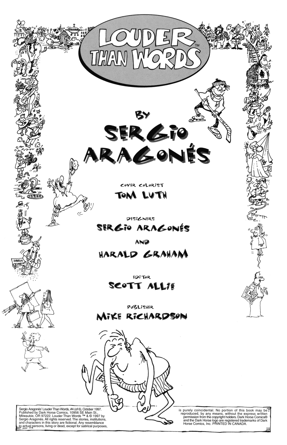 Read online Sergio Aragonés Louder than Words comic -  Issue #4 - 2