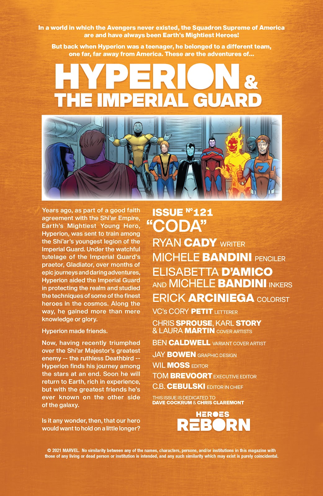<{ $series->title }} issue Hyperion & the Imperial Squad - Page 2