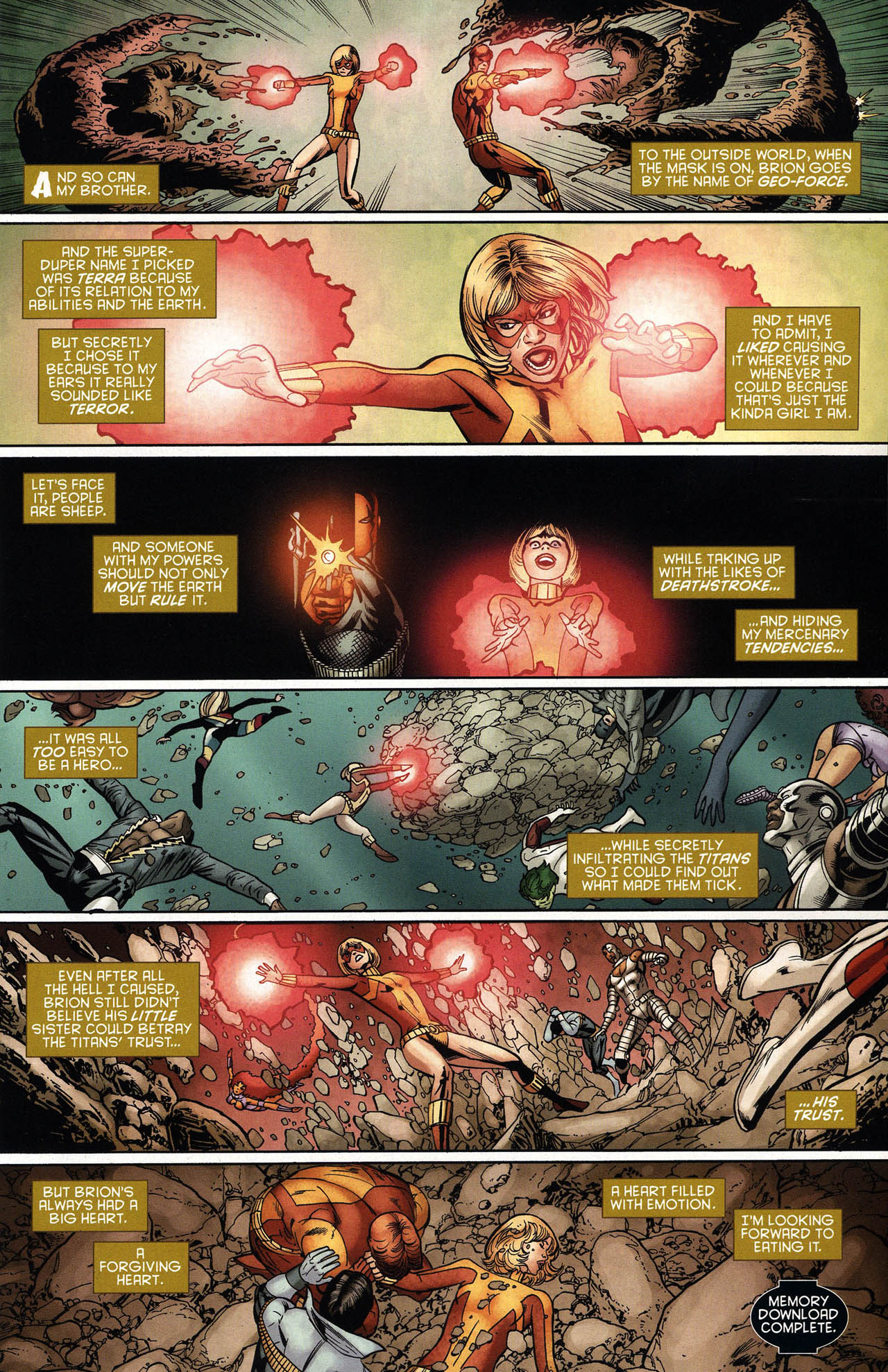 Read online The Outsiders (2009) comic -  Issue #24 - 4