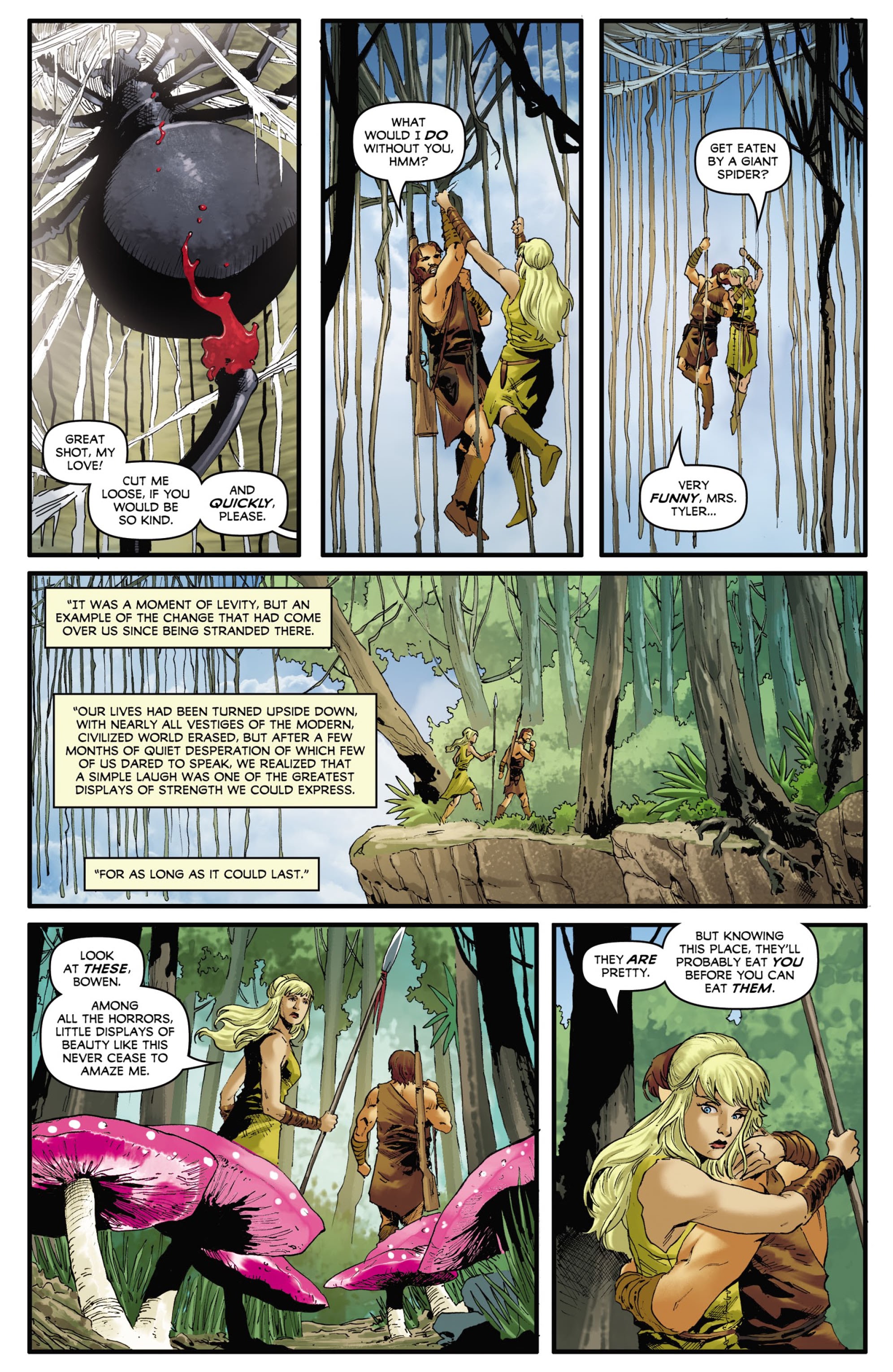 Read online The Land That Time Forgot: Fearless comic -  Issue #1 - 10
