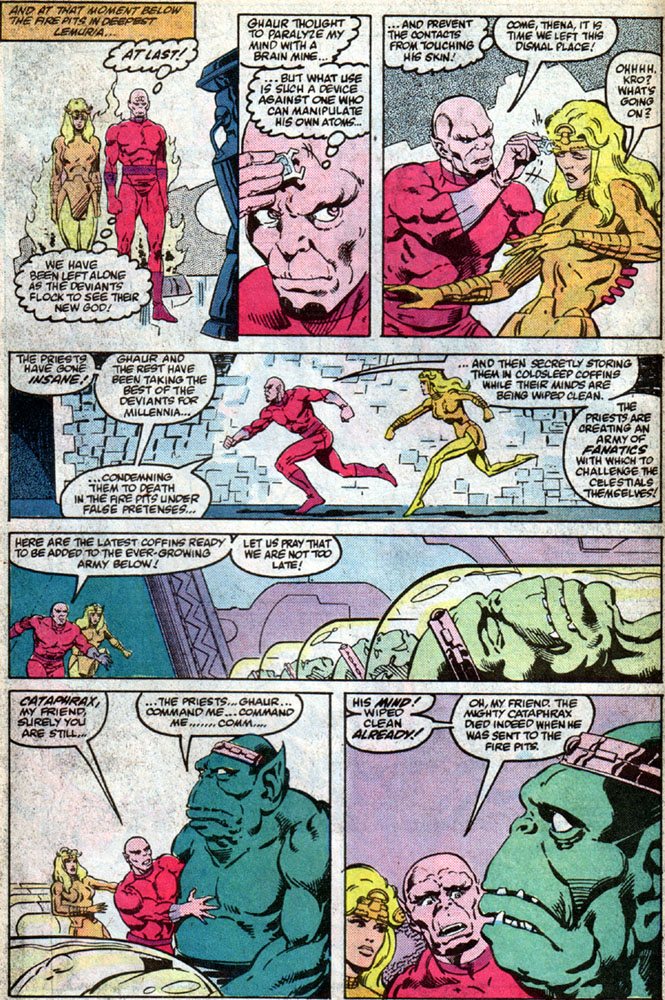 Read online Eternals (1985) comic -  Issue #12 - 5