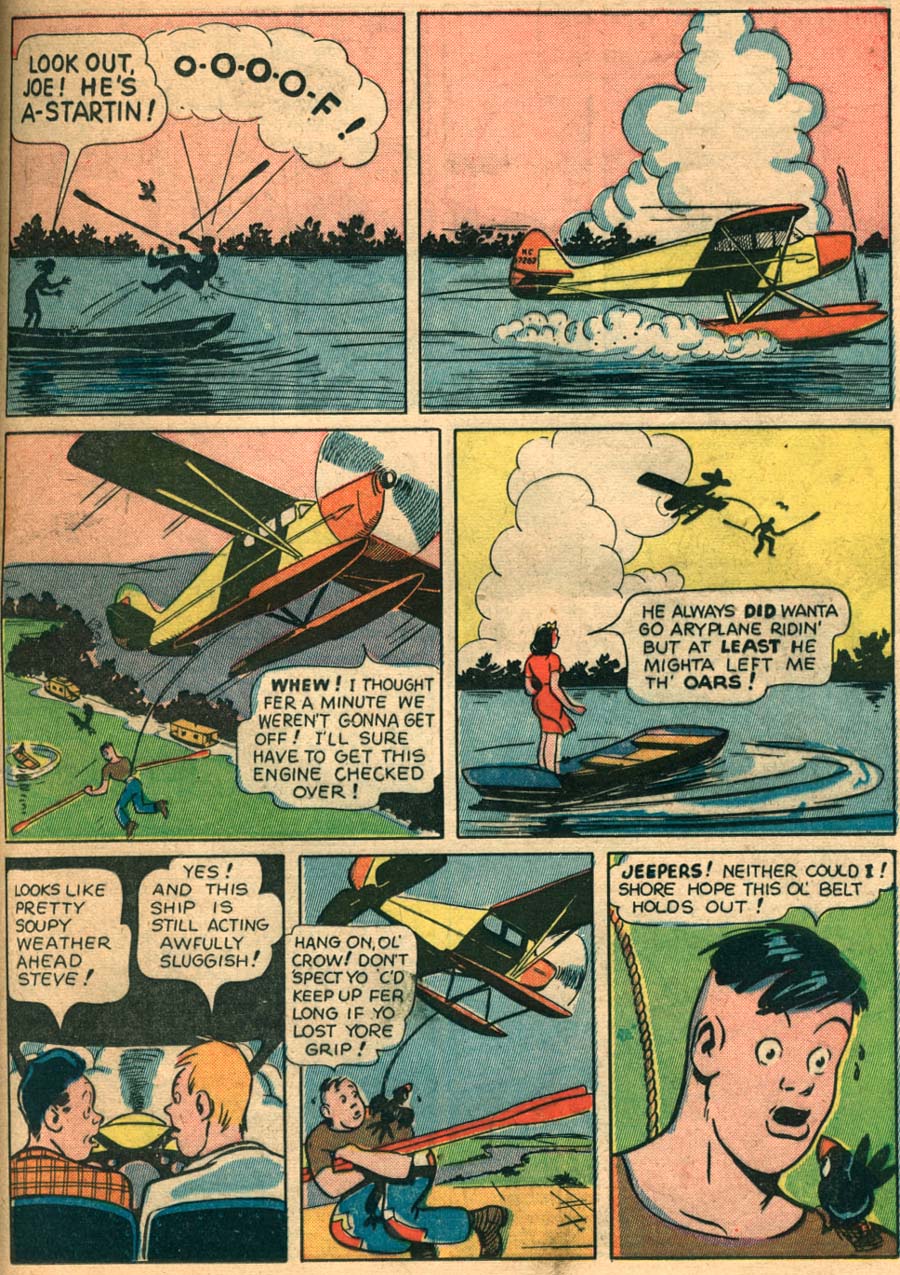 Read online Pep Comics comic -  Issue #43 - 45