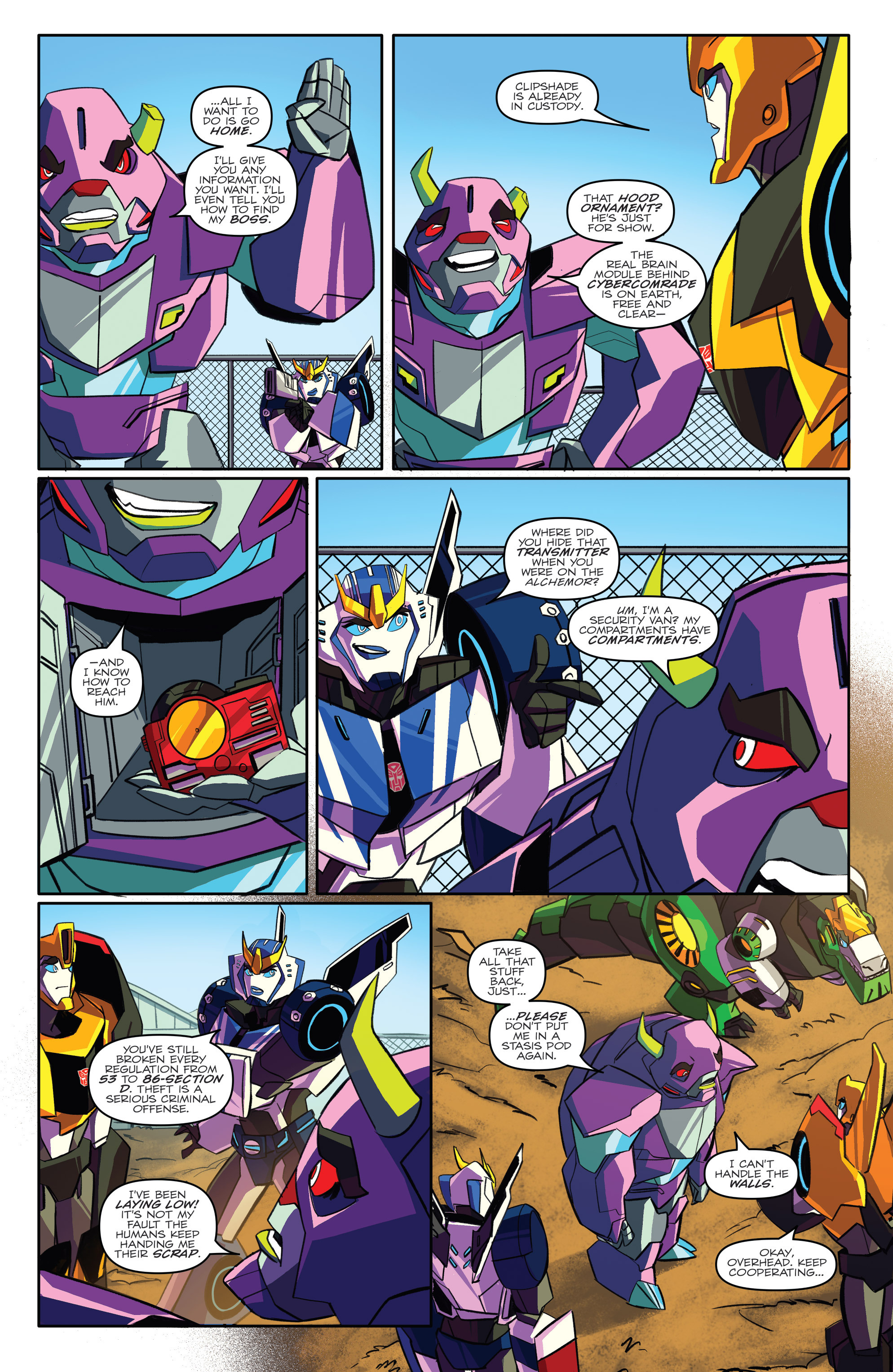 Read online Transformers: Robots In Disguise (2015) comic -  Issue #3 - 16