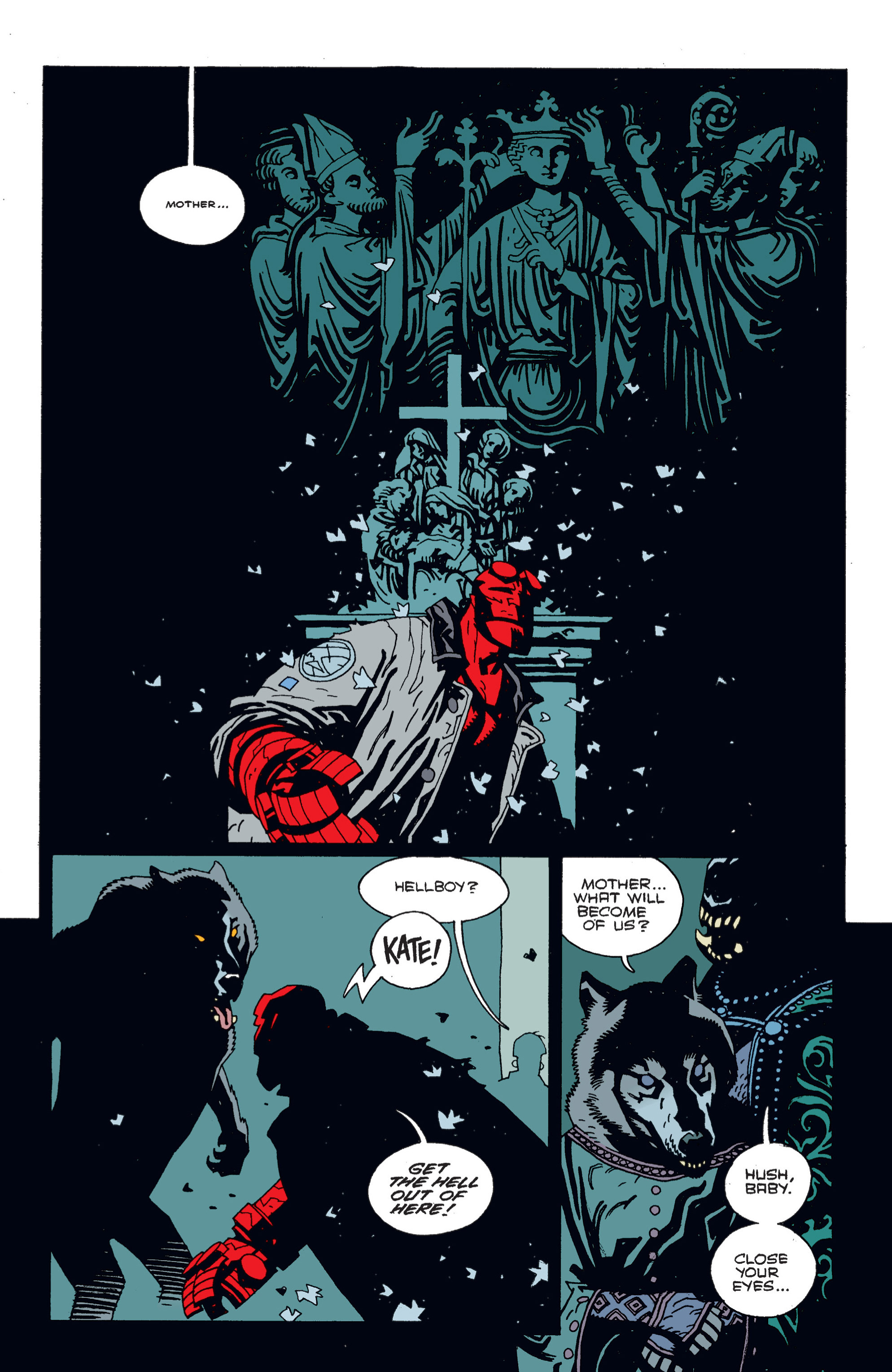 Read online Hellboy comic -  Issue #3 - 112