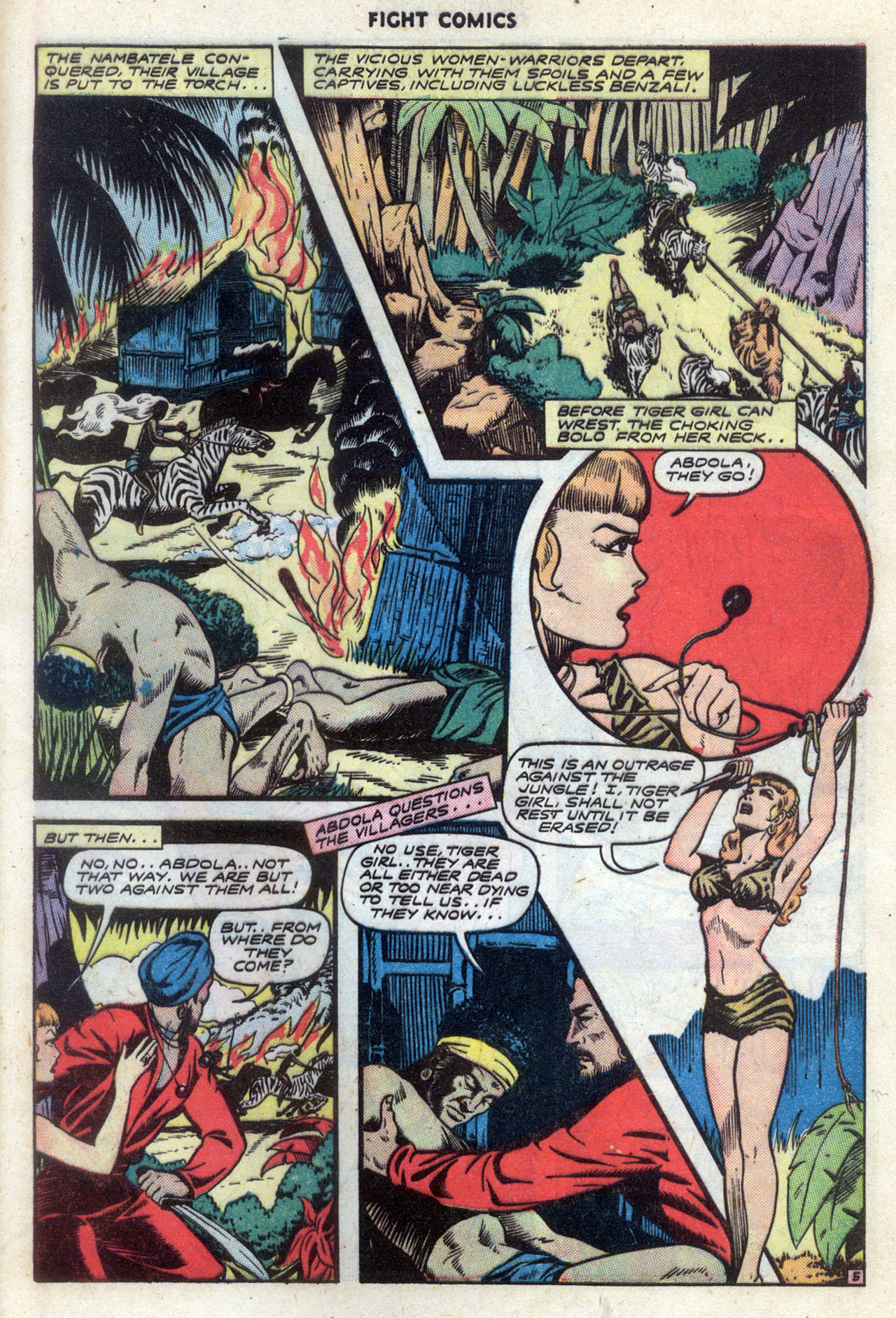 Read online Fight Comics comic -  Issue #39 - 45