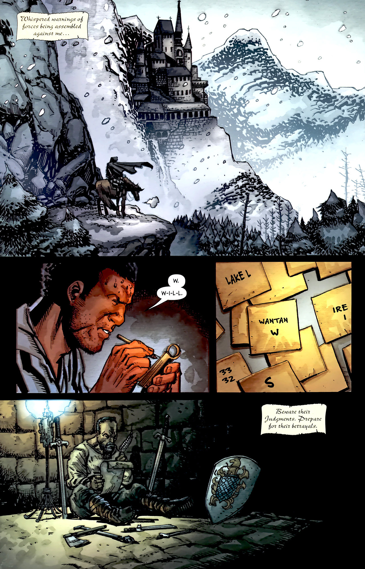 Read online Azrael (2009) comic -  Issue #6 - 12