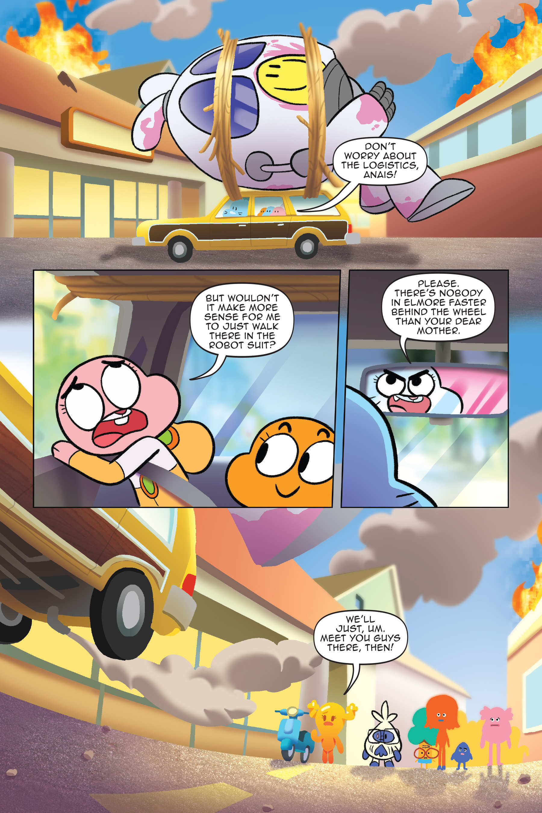 Read online The Amazing World of Gumball: Cheat Code comic -  Issue # Full - 113