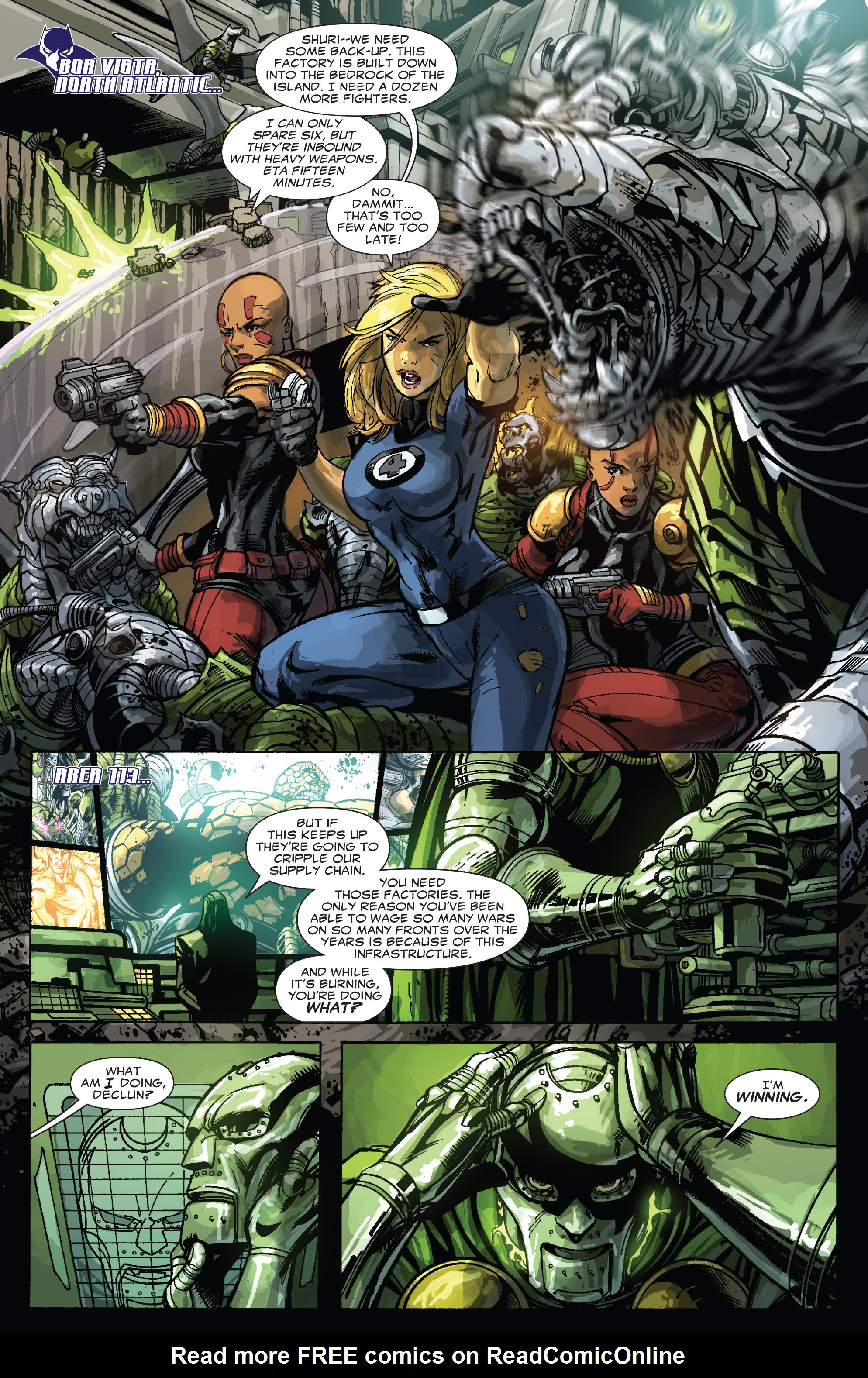 Read online Doomwar comic -  Issue #4 - 16