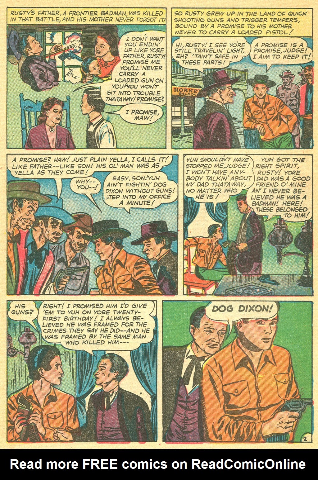Read online Two Gun Western (1950) comic -  Issue #12 - 23