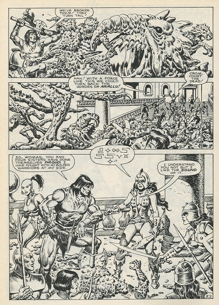 Read online The Savage Sword Of Conan comic -  Issue #141 - 38