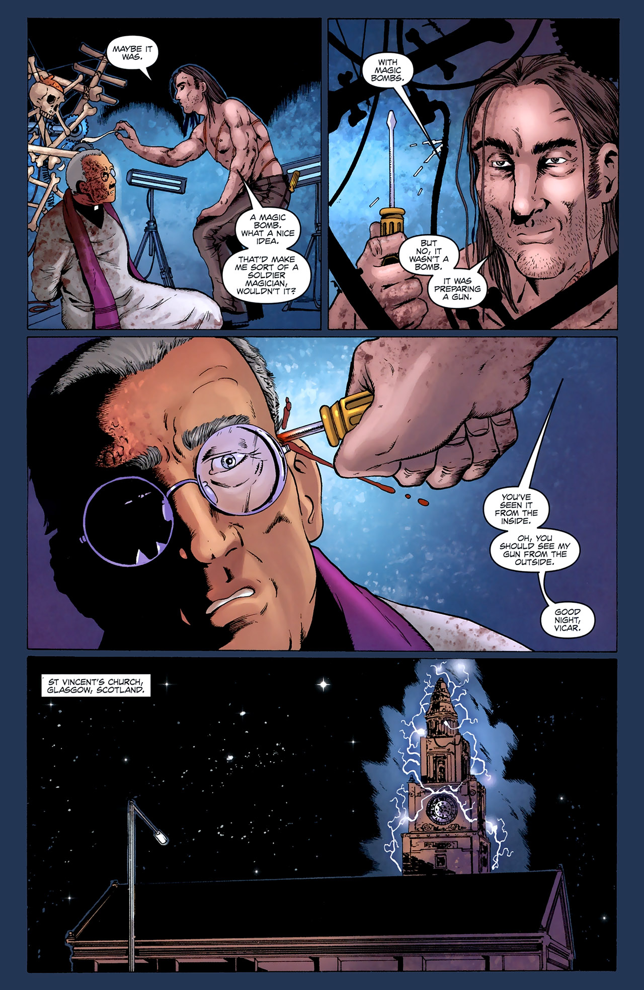 Read online Gravel comic -  Issue #18 - 19